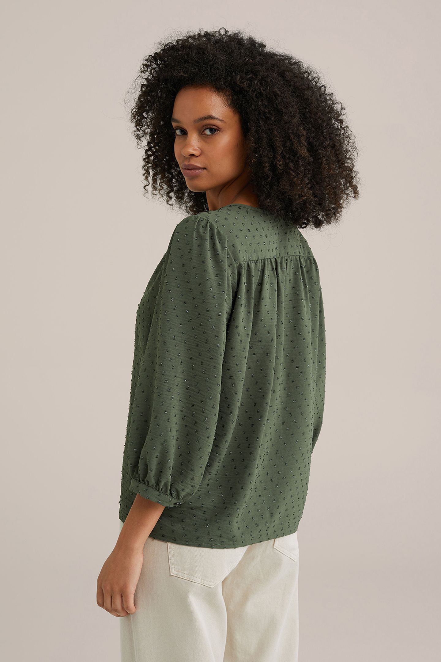 BLOUSE GREEN 2