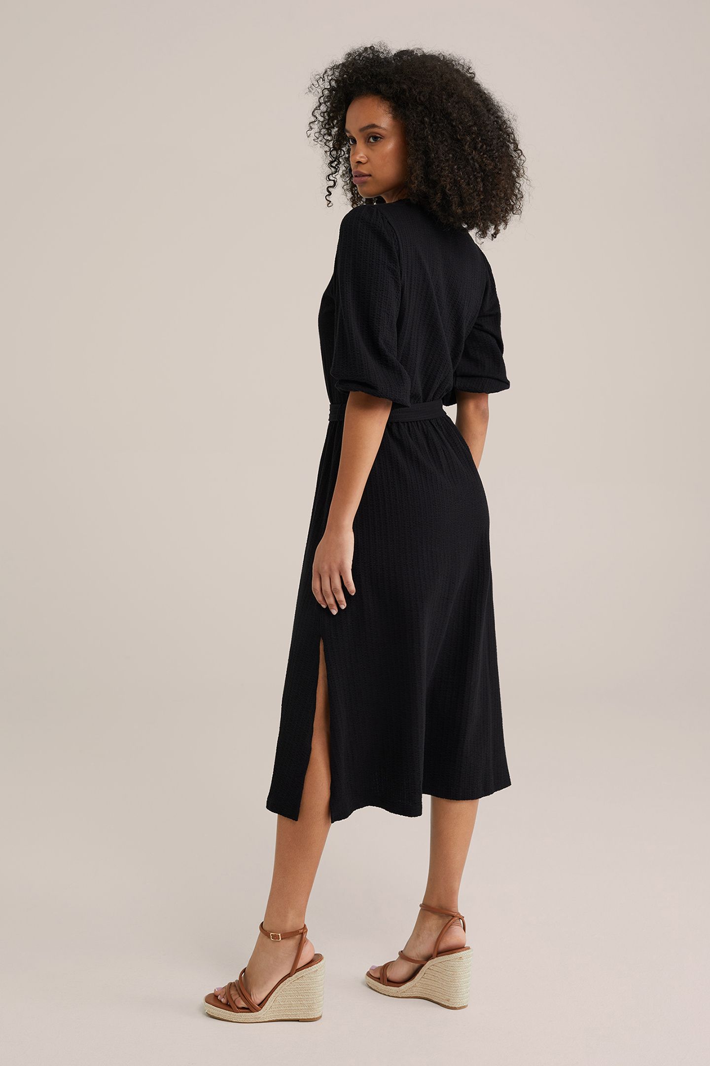 DRESS MIDI BLACK 2