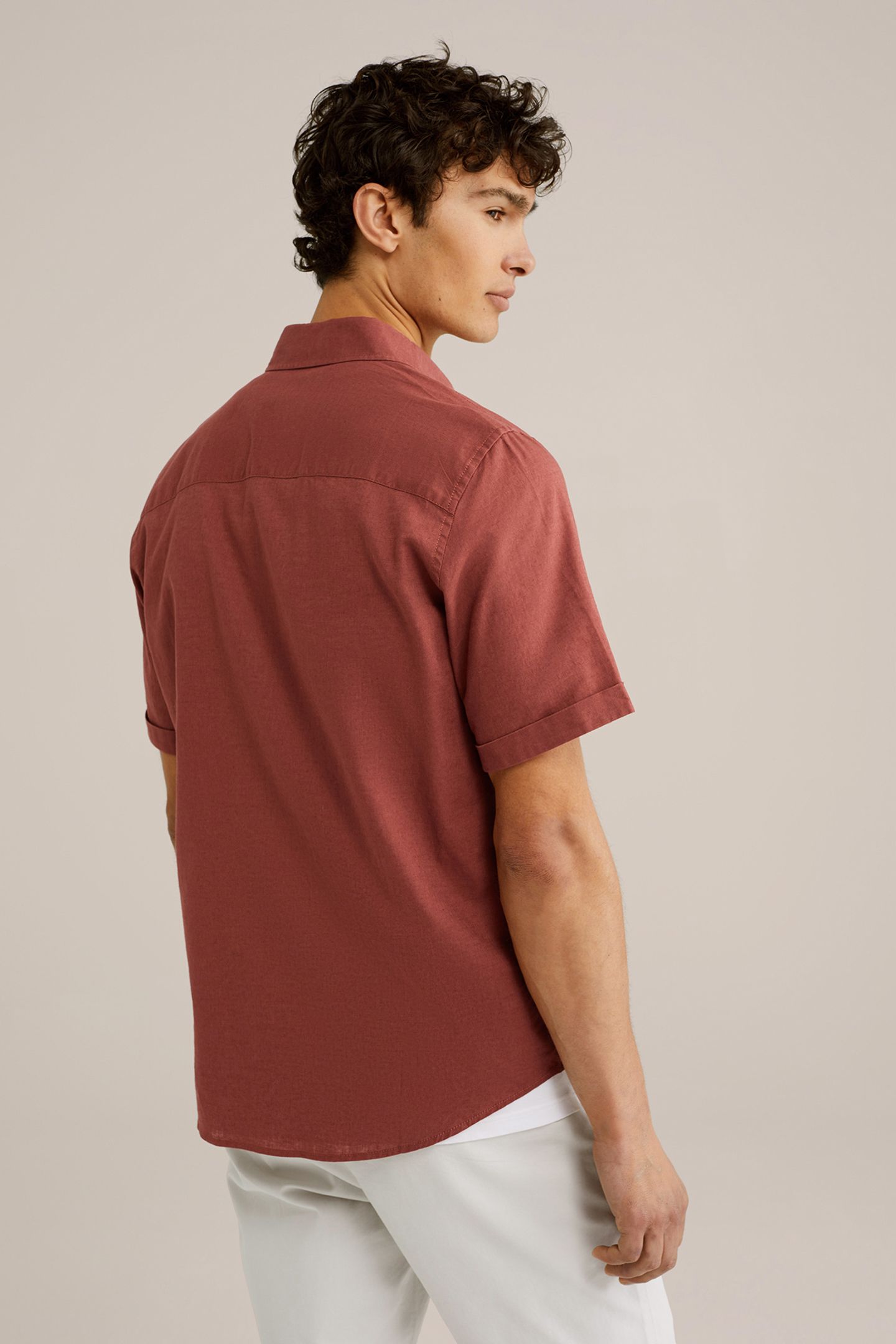 SHIRT RUST BROWN 2