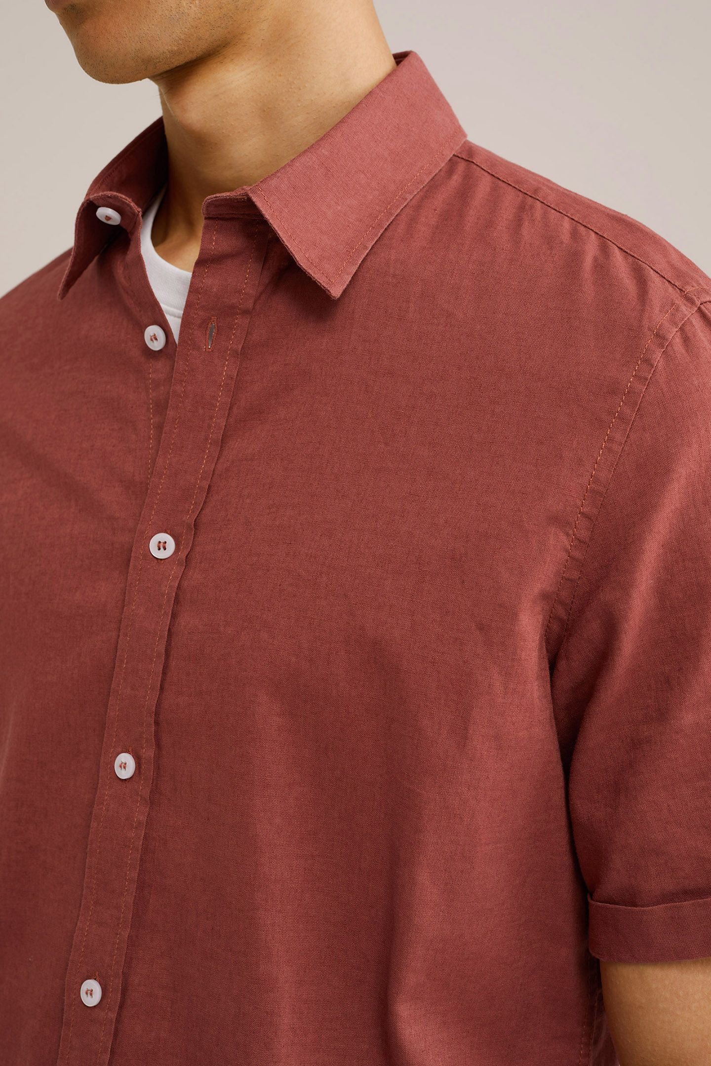 SHIRT RUST BROWN 5