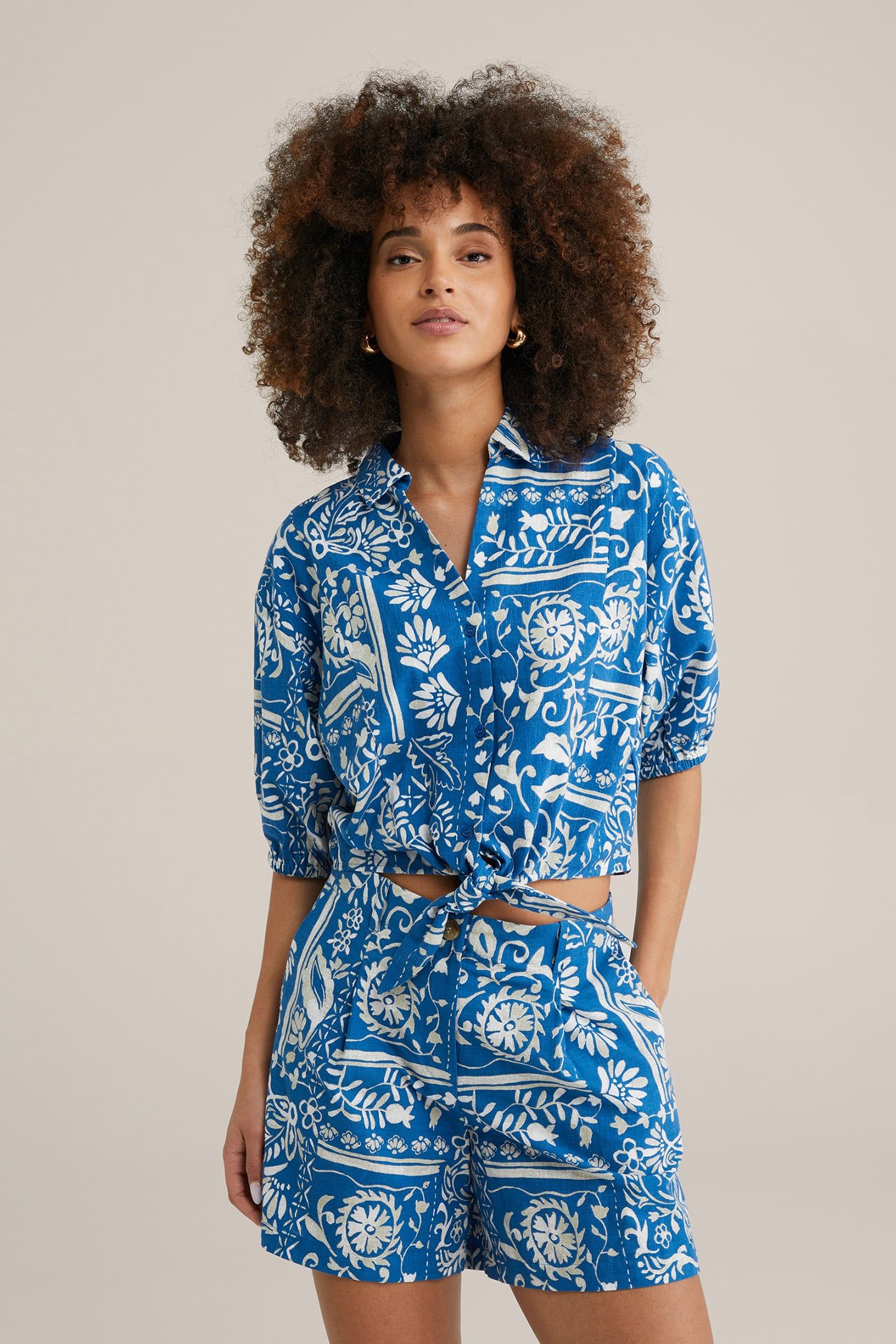 BLOUSE BLUE 1