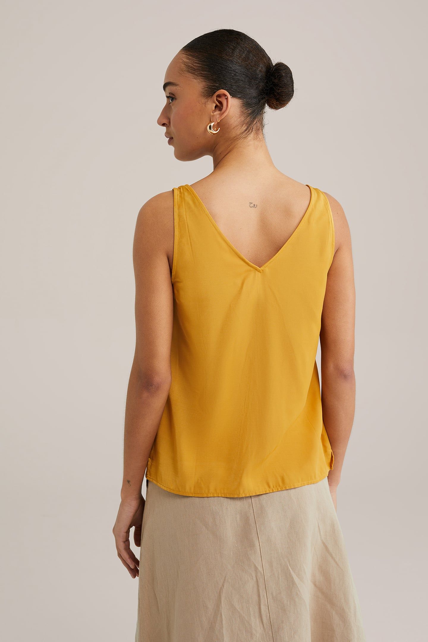 BLOUSE MUSTARD YELLOW 2