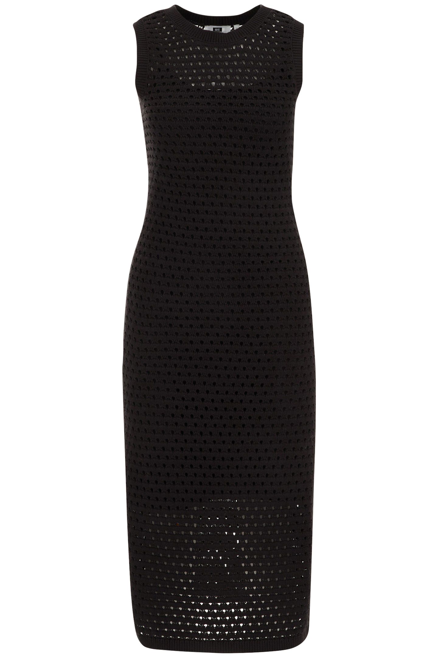DRESS MID LENGTH BLACK 4