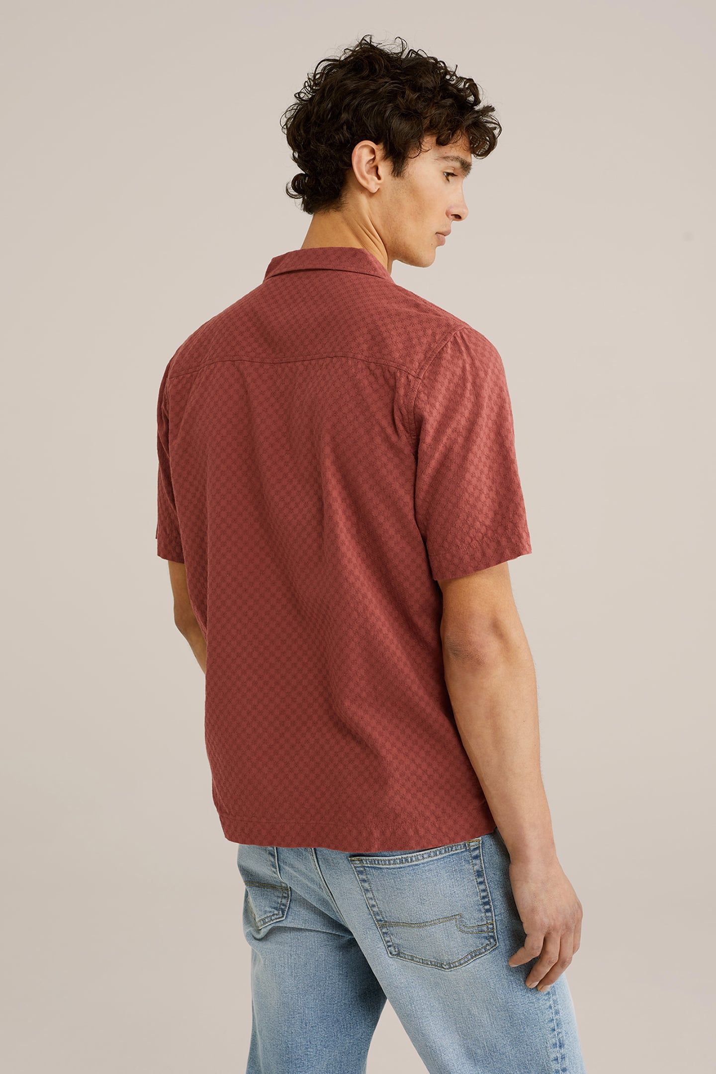 SHIRT RUST BROWN 2