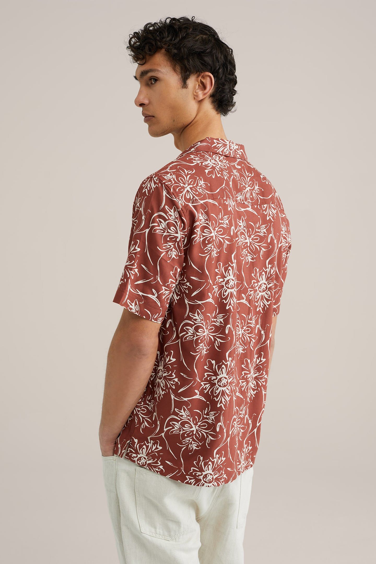 SHIRT RUST BROWN 2