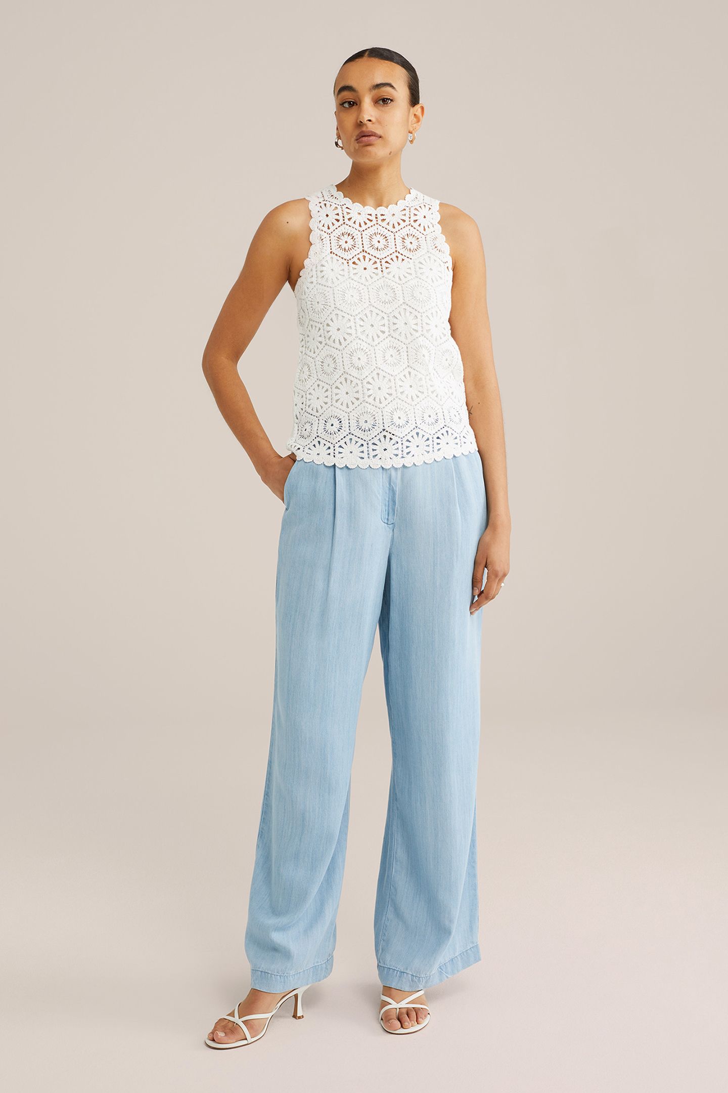 KNITTED PULLOVER WHITE 3