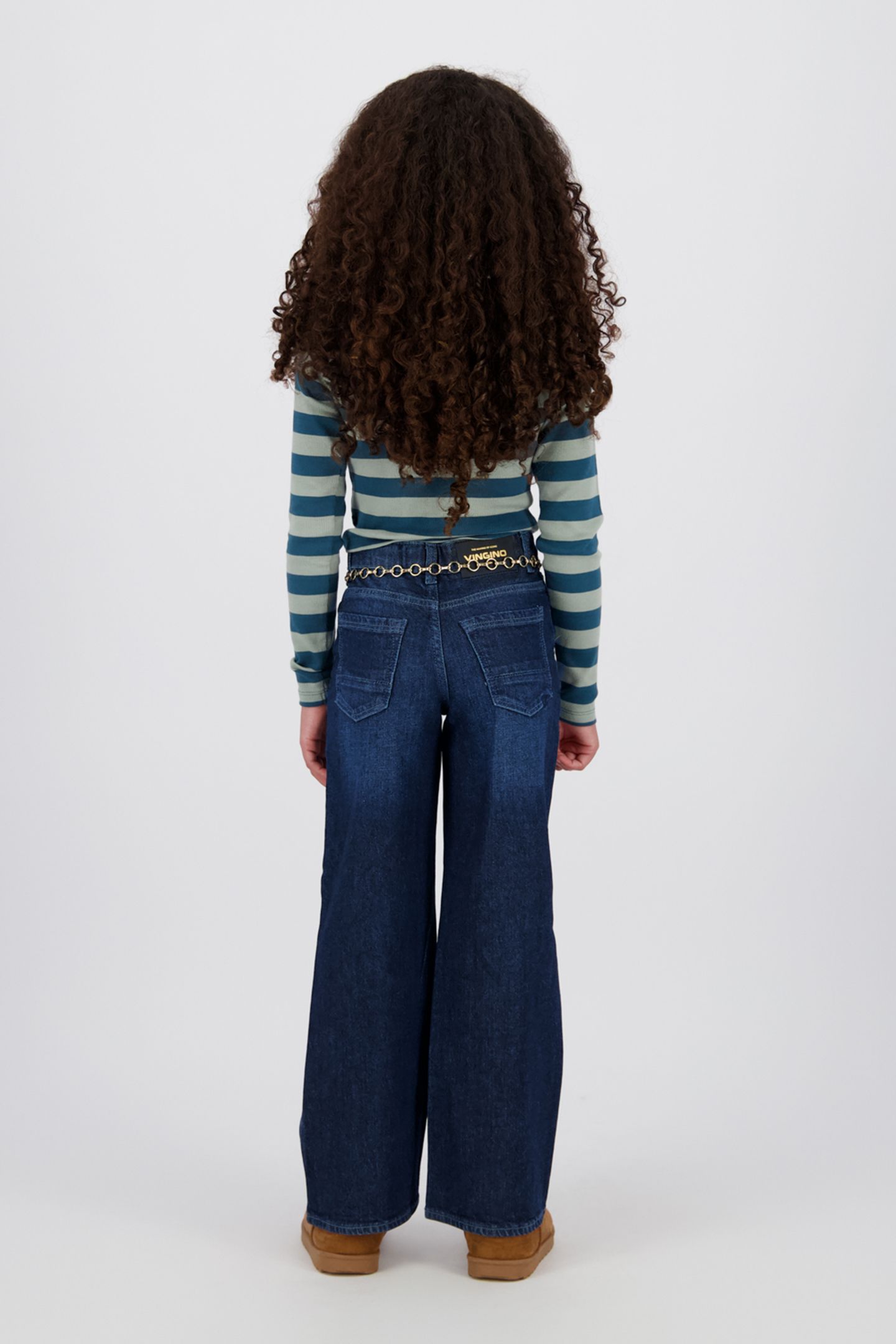 GIRLS CARLICE JEANS DEEP DARK 2