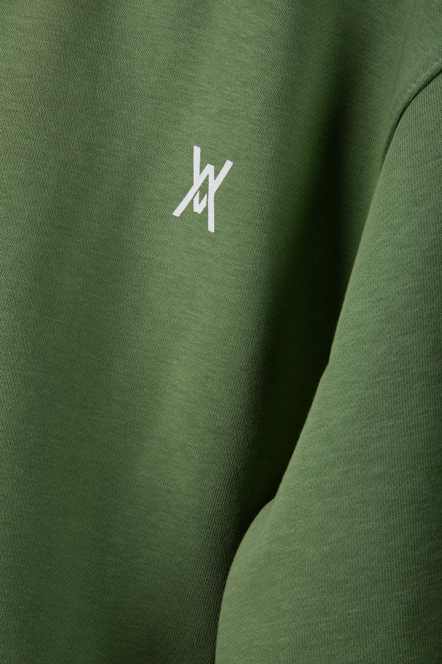 ZAVI CREWNECK GREEN 3