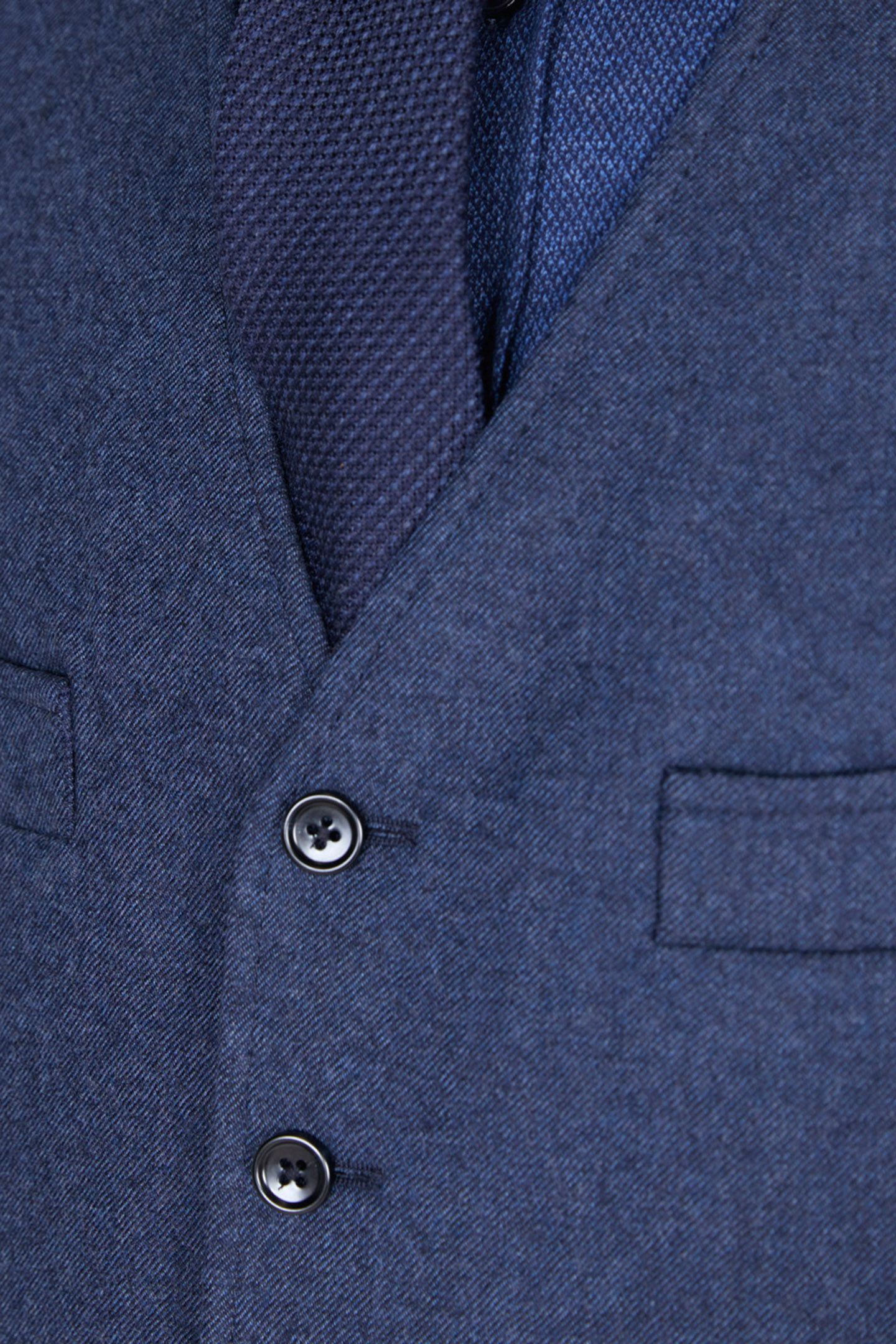 FANCY 4 PKT GILET BLUE 4