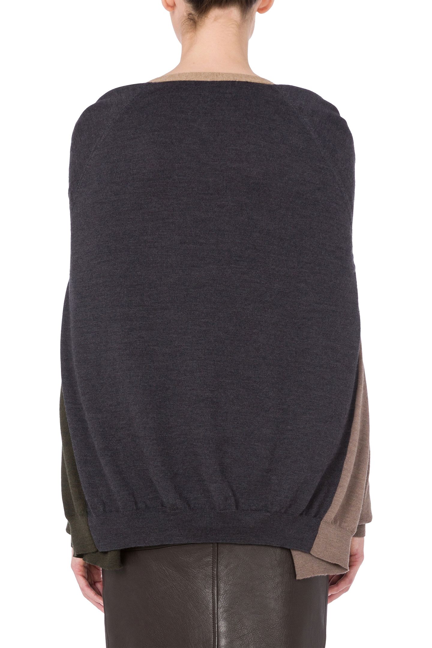 LAYER UP WOOL CARDIGAN BEIGE 2