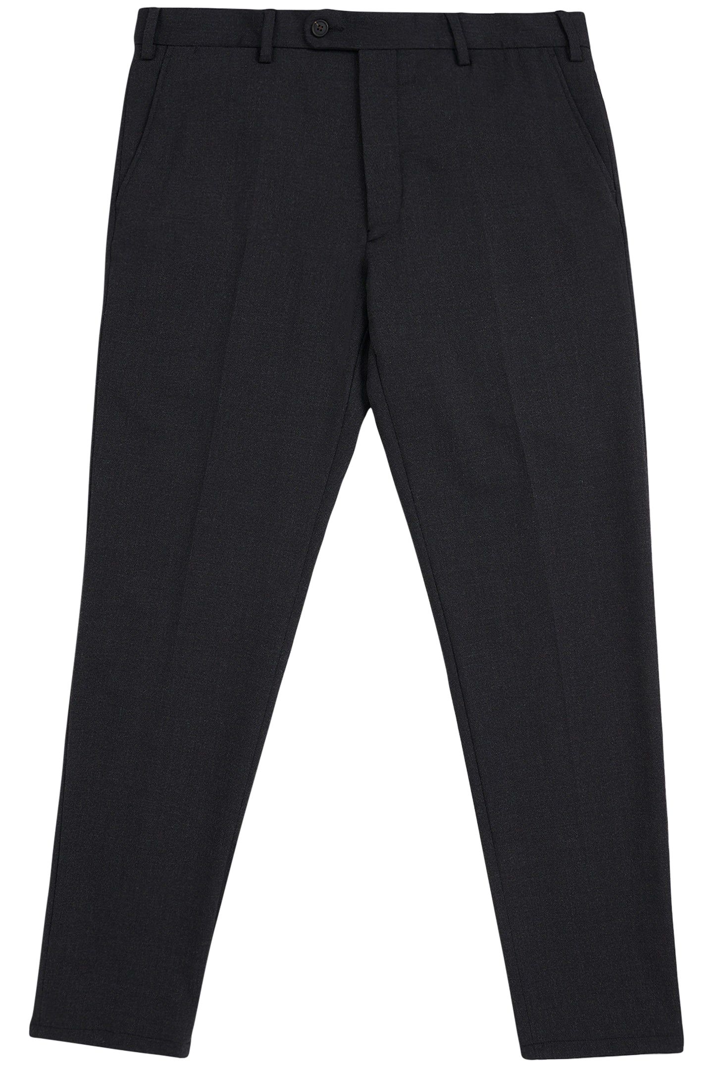 YORK FLANNEL WOOL-STRETCH DARK GREY 2
