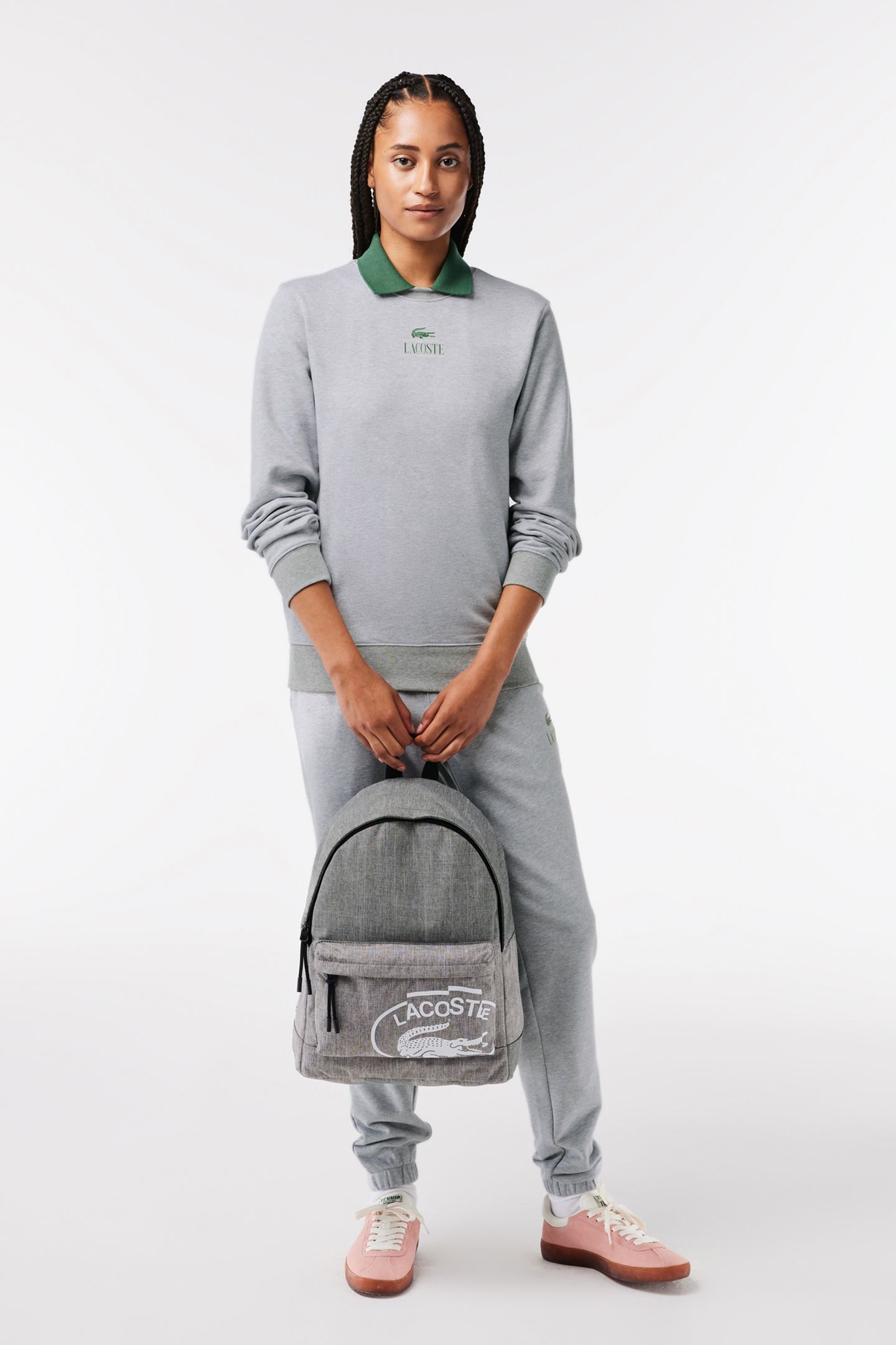 UNISEX SWEATSHIRT SILVER CHINE 6