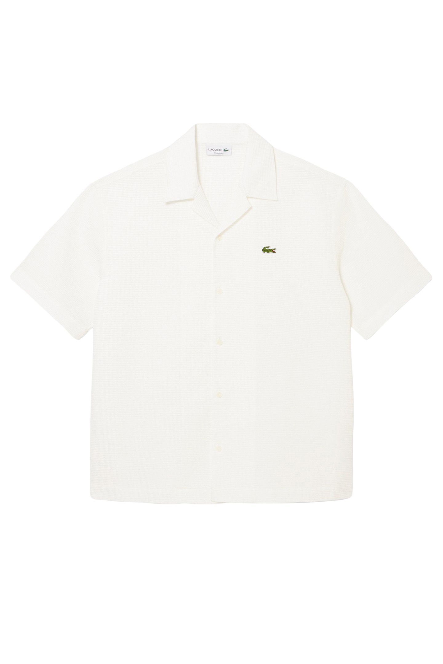 SHORT SLEEVE WOVEN SHIRT FLOUR 1