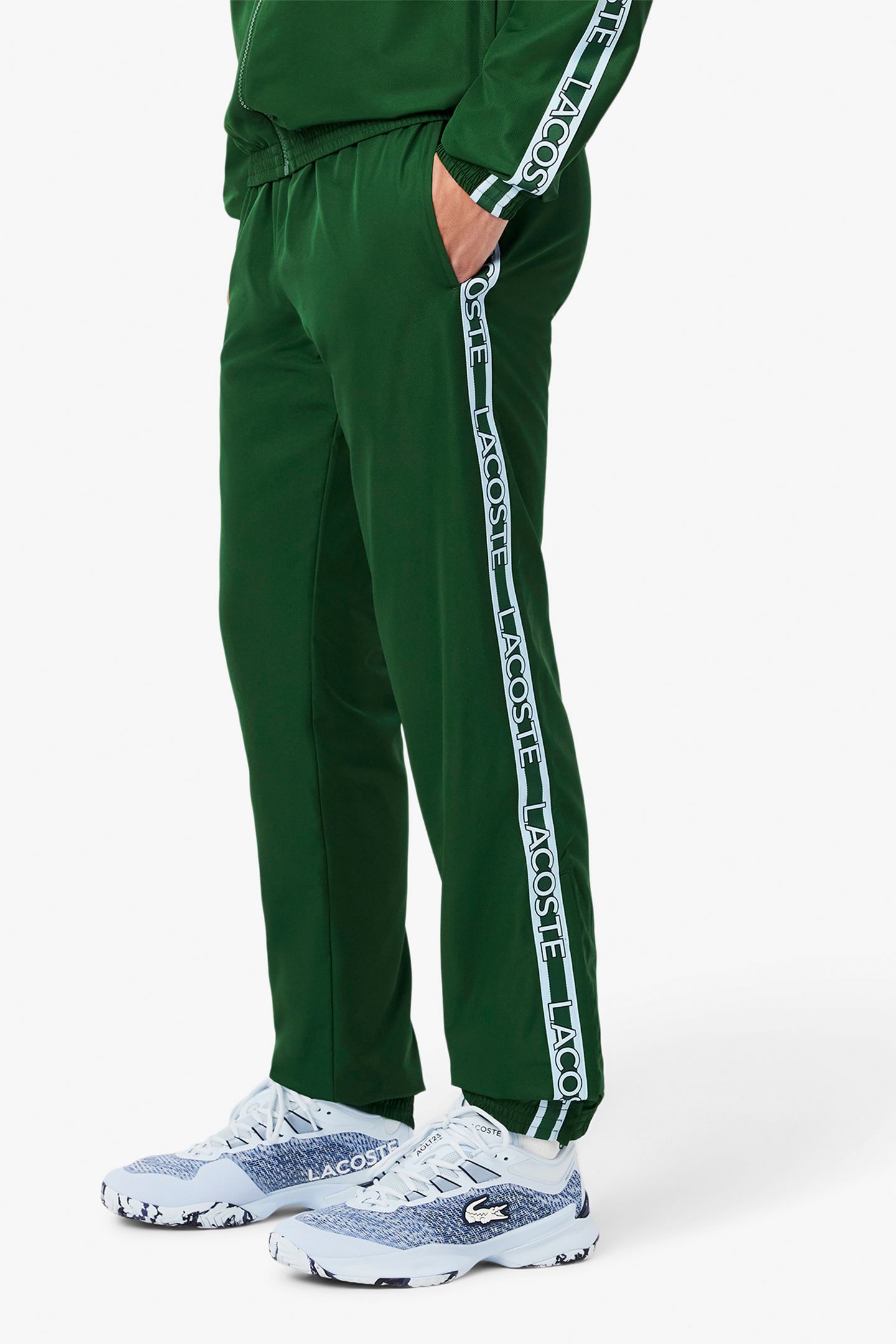 TRACKSUIT TROUSERS GREEN 4