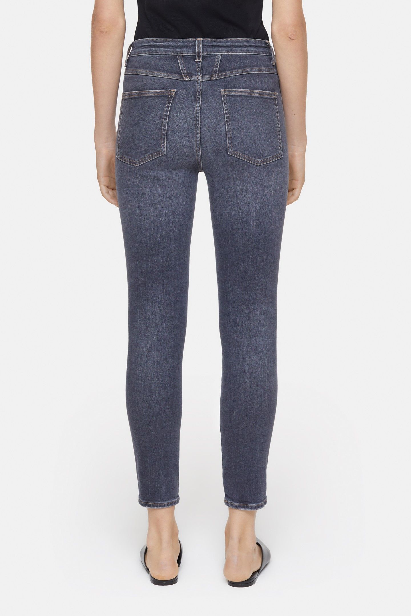 SKINNY PUSHER JEANS DARK GREY 6