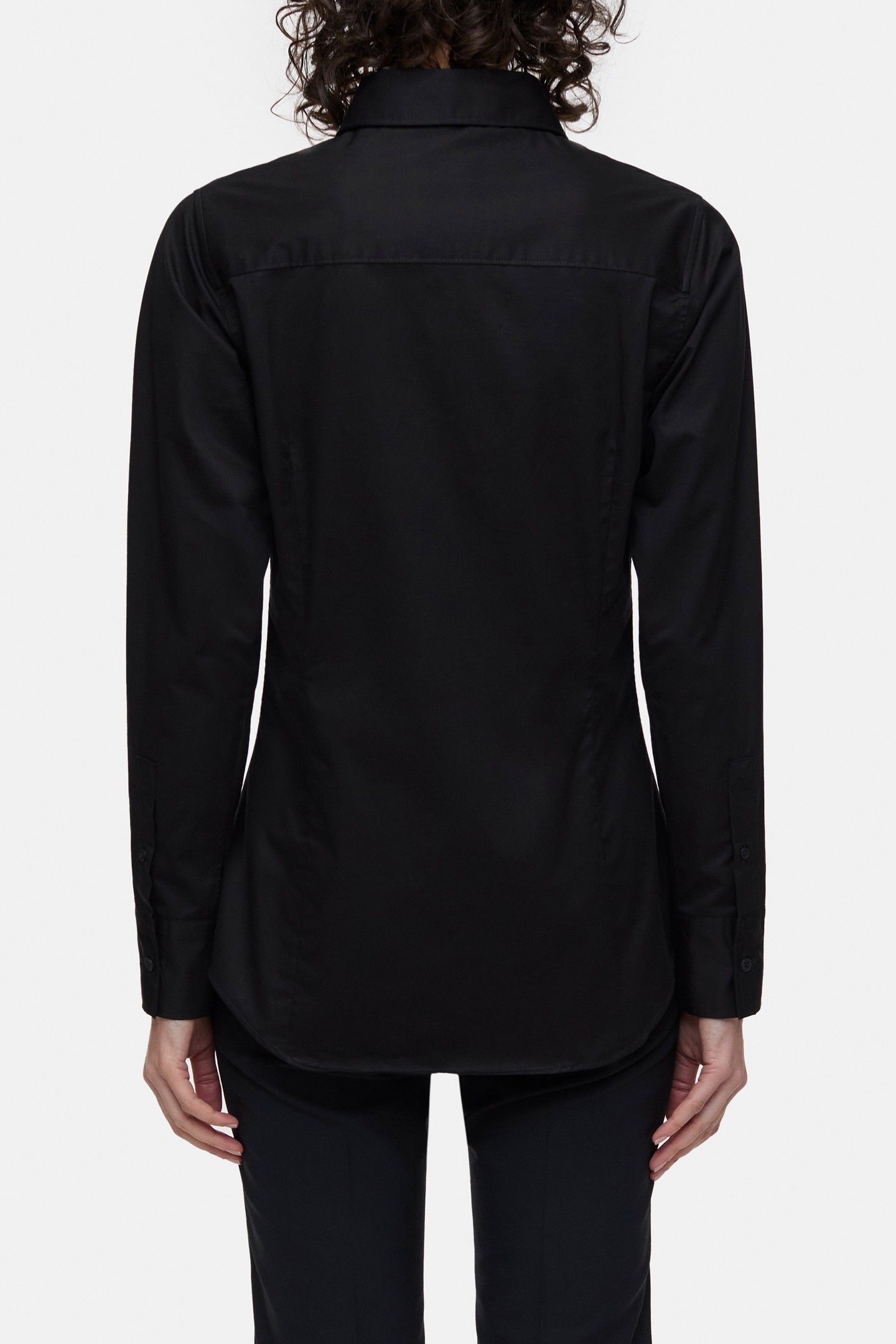 WAISTED SHIRT & BLOUSES BLACK 3
