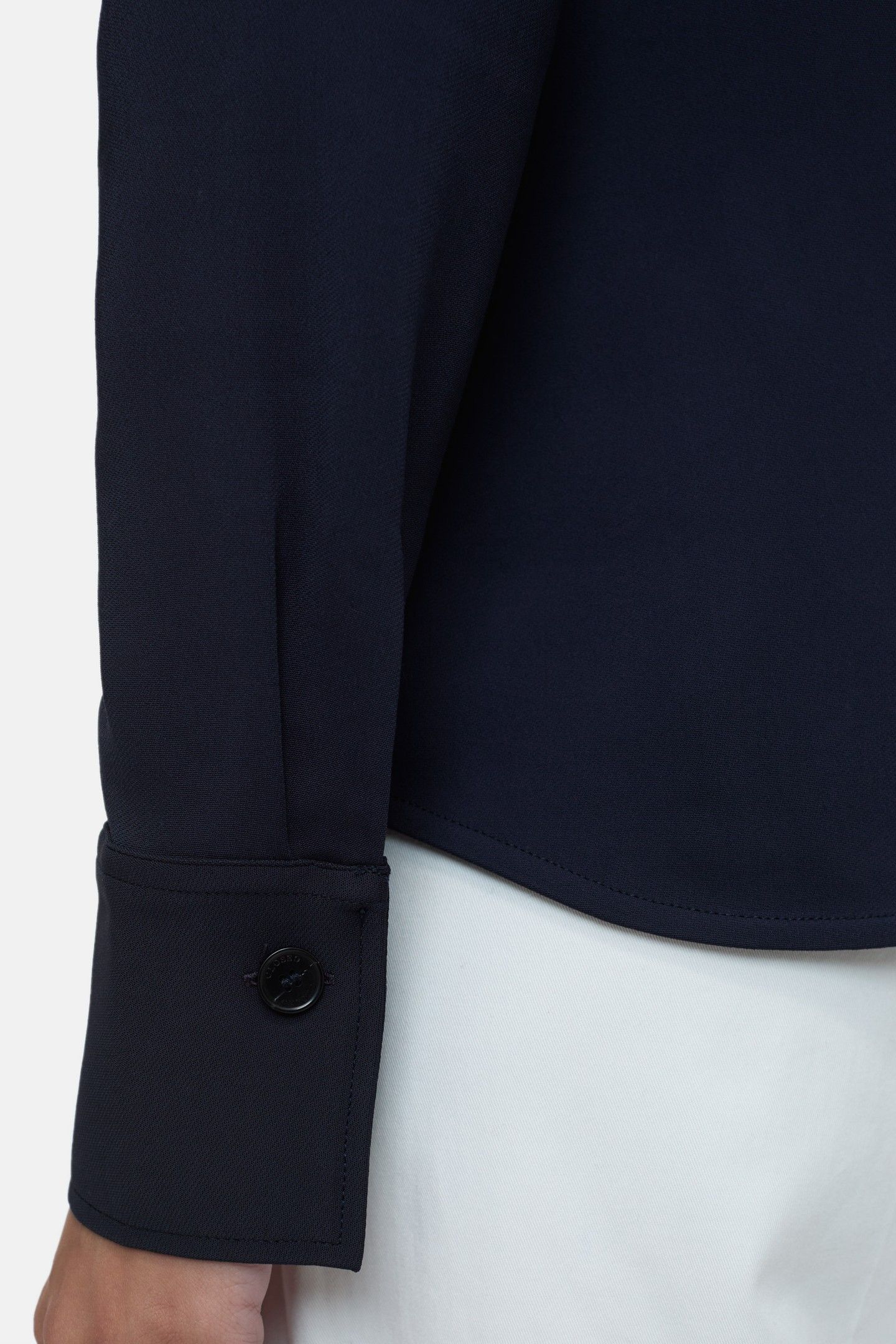 SLIM BLOUSE SHIRT DARK NIGHT 4