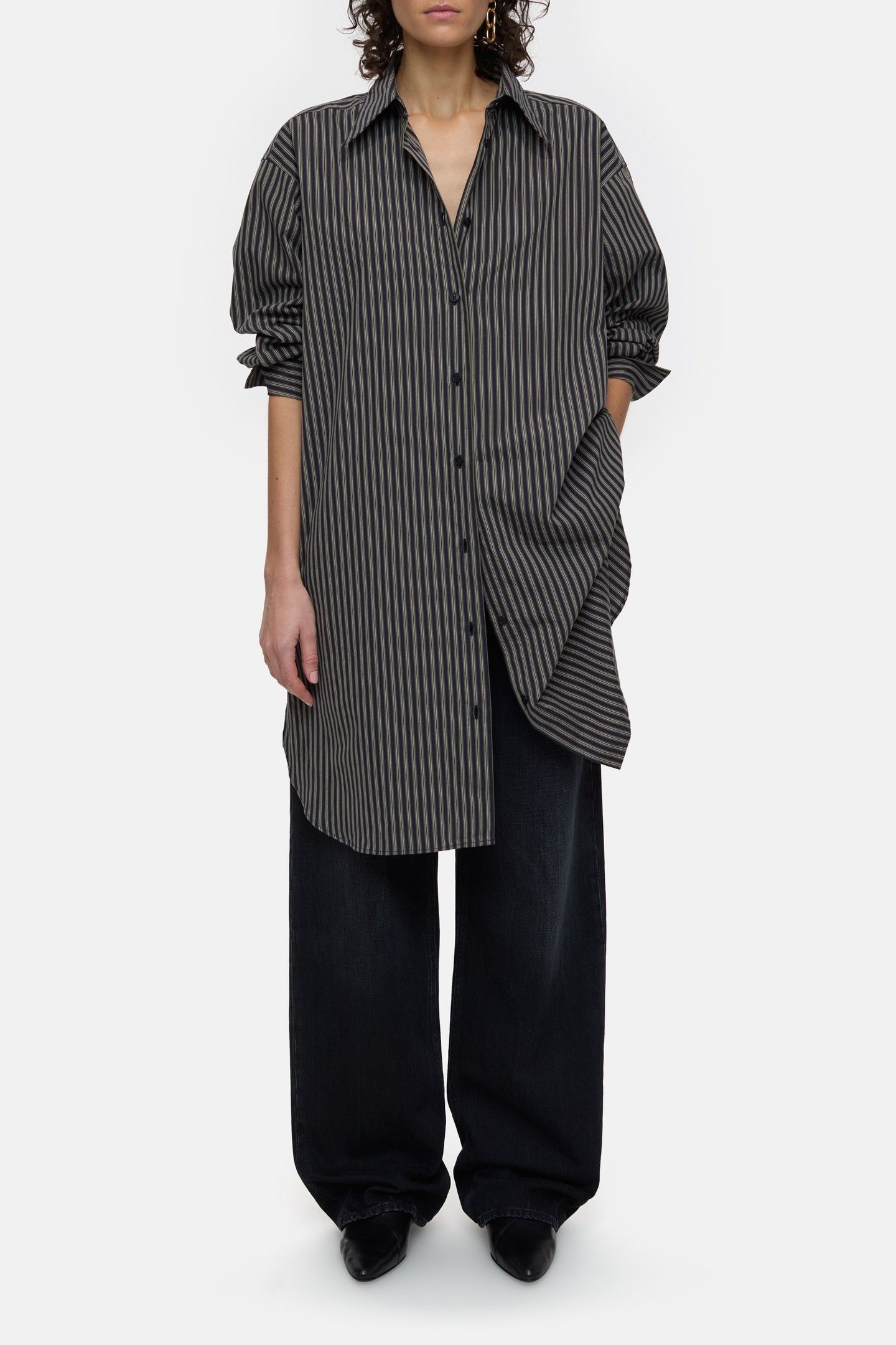 SHIRT DRESS DARK NIGHT 1