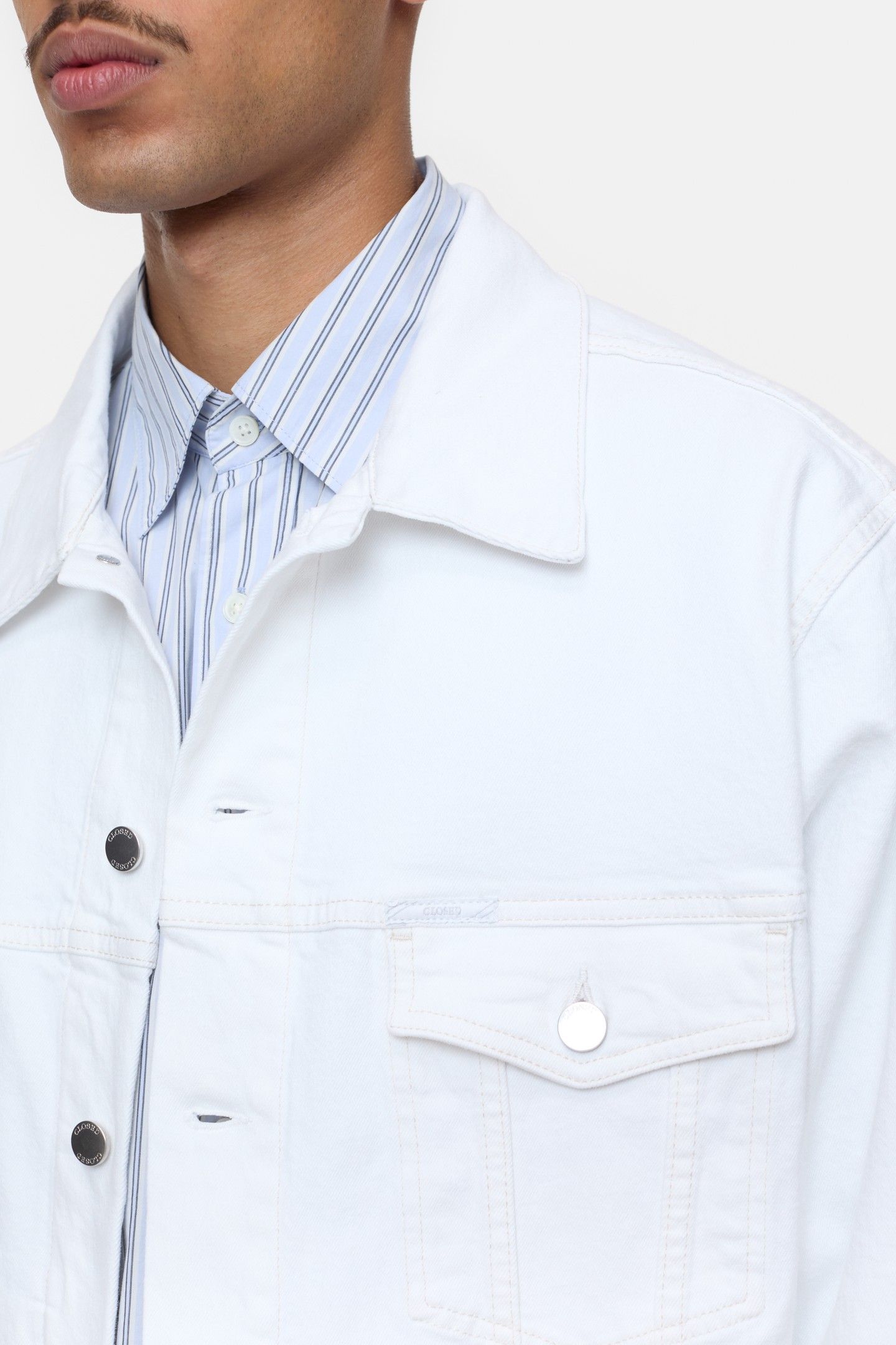 DENIM JACKET IVORY 7