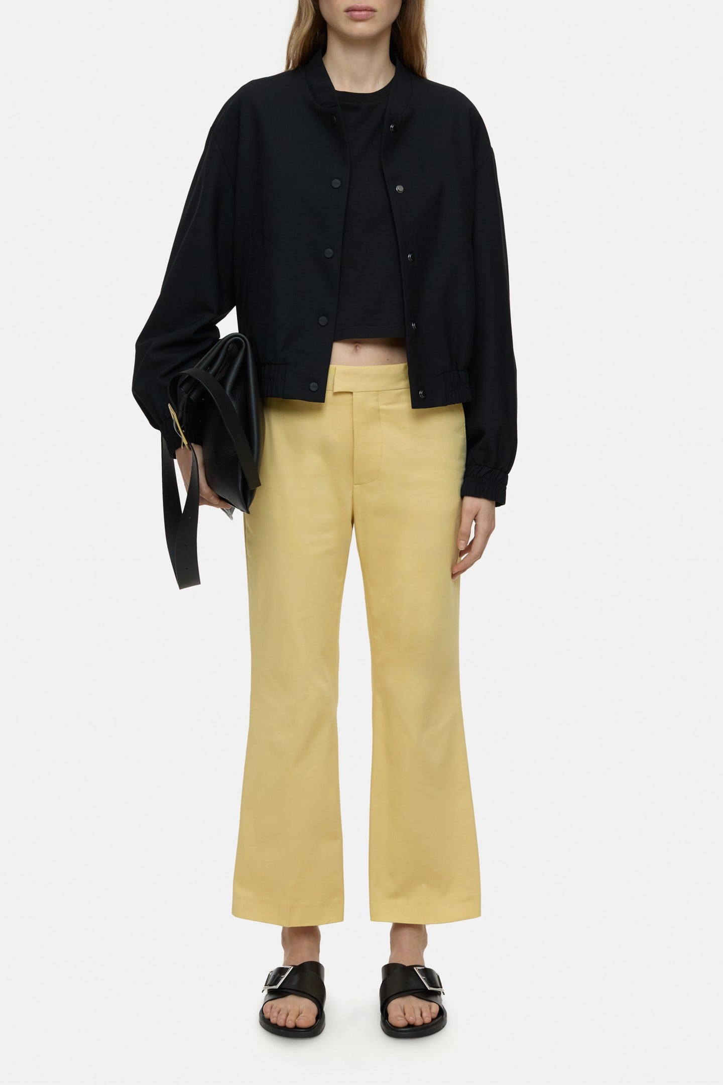 WHARTON PANTS CALAMATTA YELLOW 2