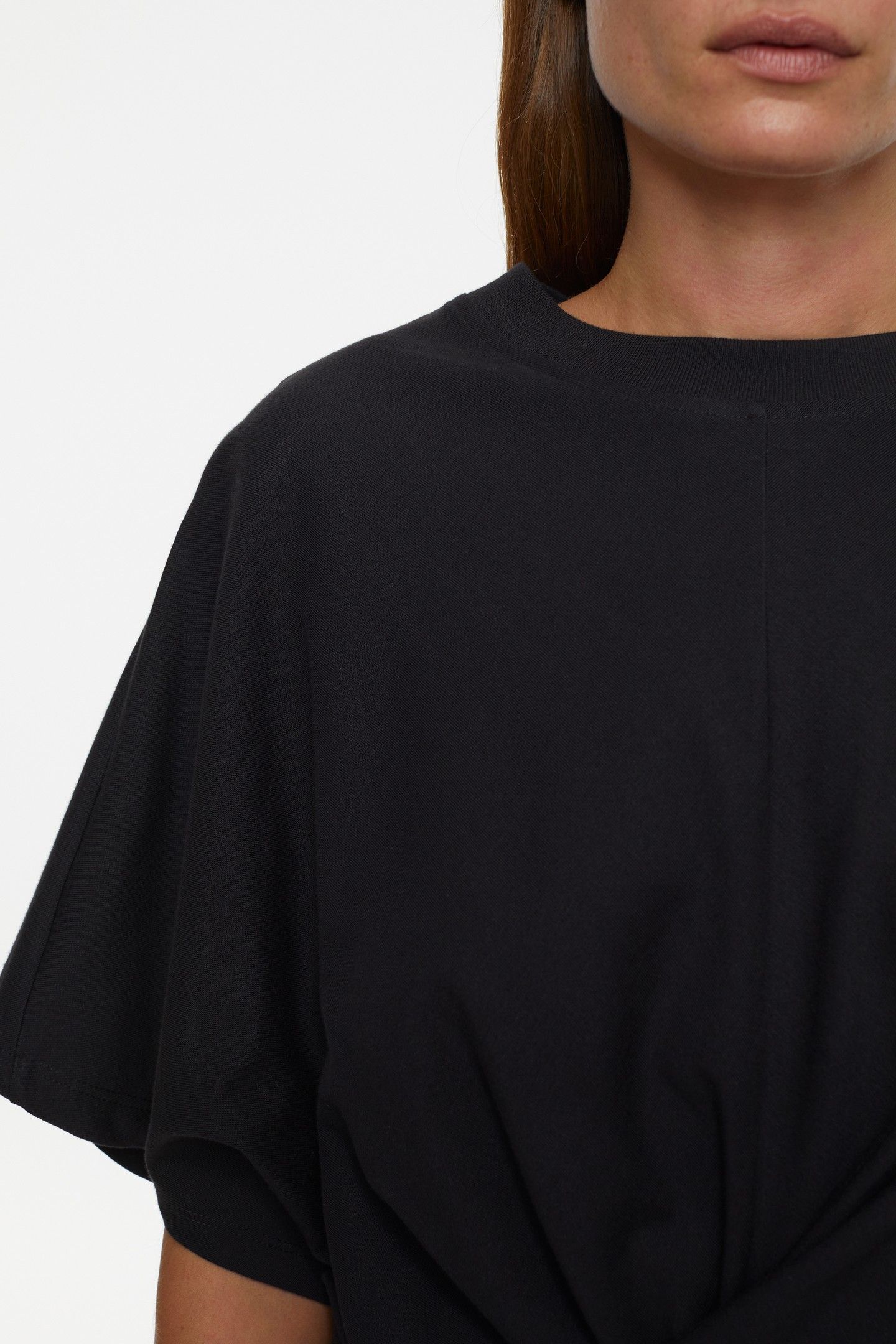 WRAP DRESS BLACK 4
