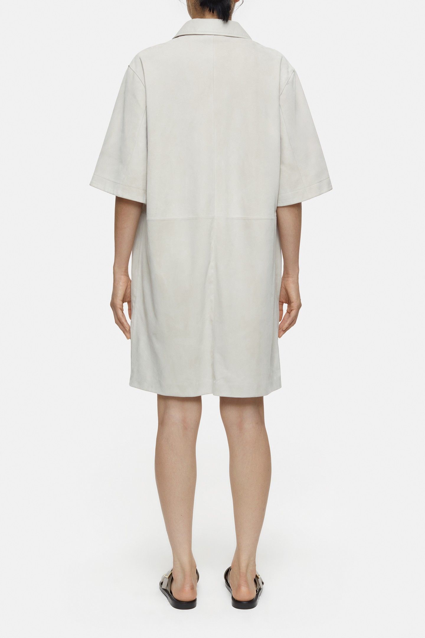 LEATHER DRESS LIMESTONE 2