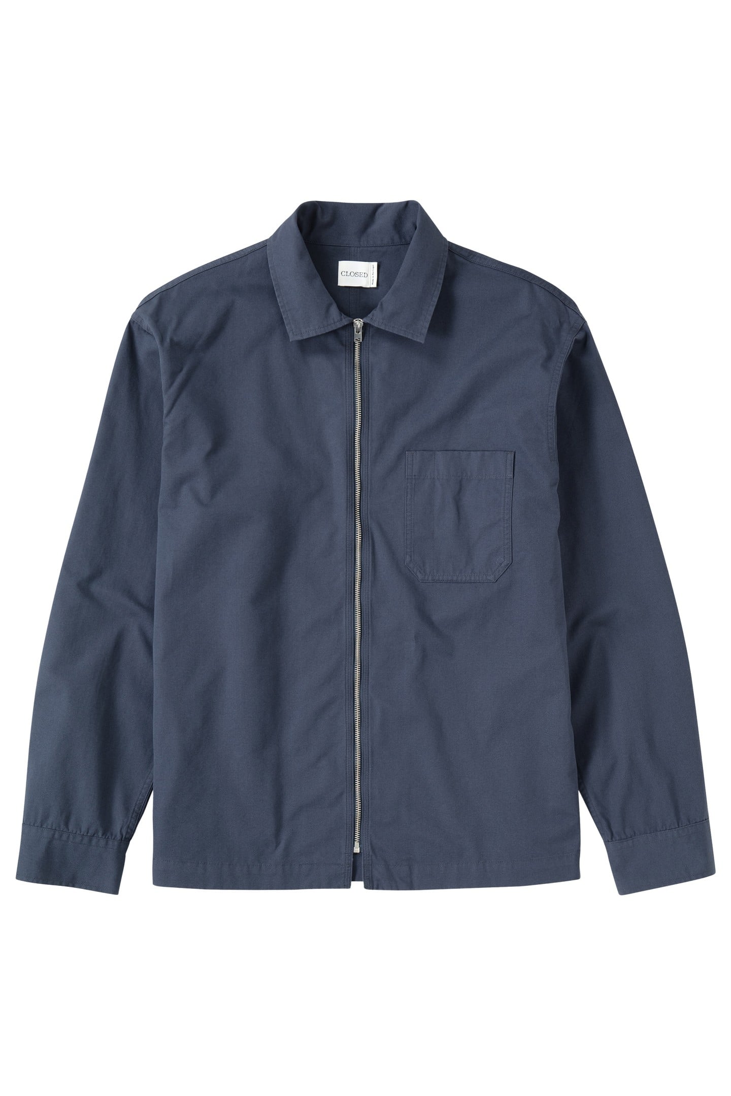 ZIPPED SHIRT & BLOUSES SMOKEY BLUE 4