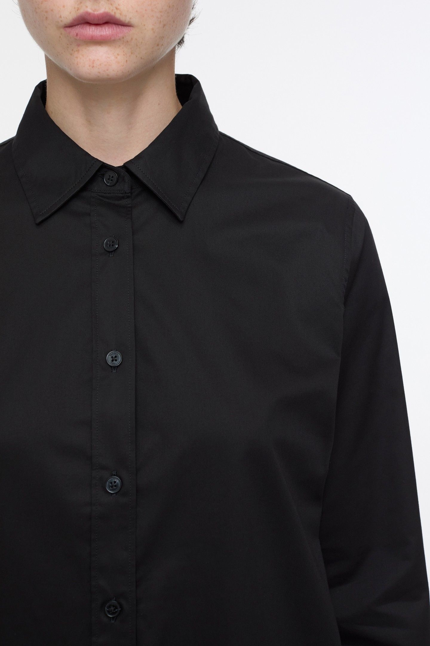 LONG SLEEVE SHIRT & BLOUSES BLACK 3