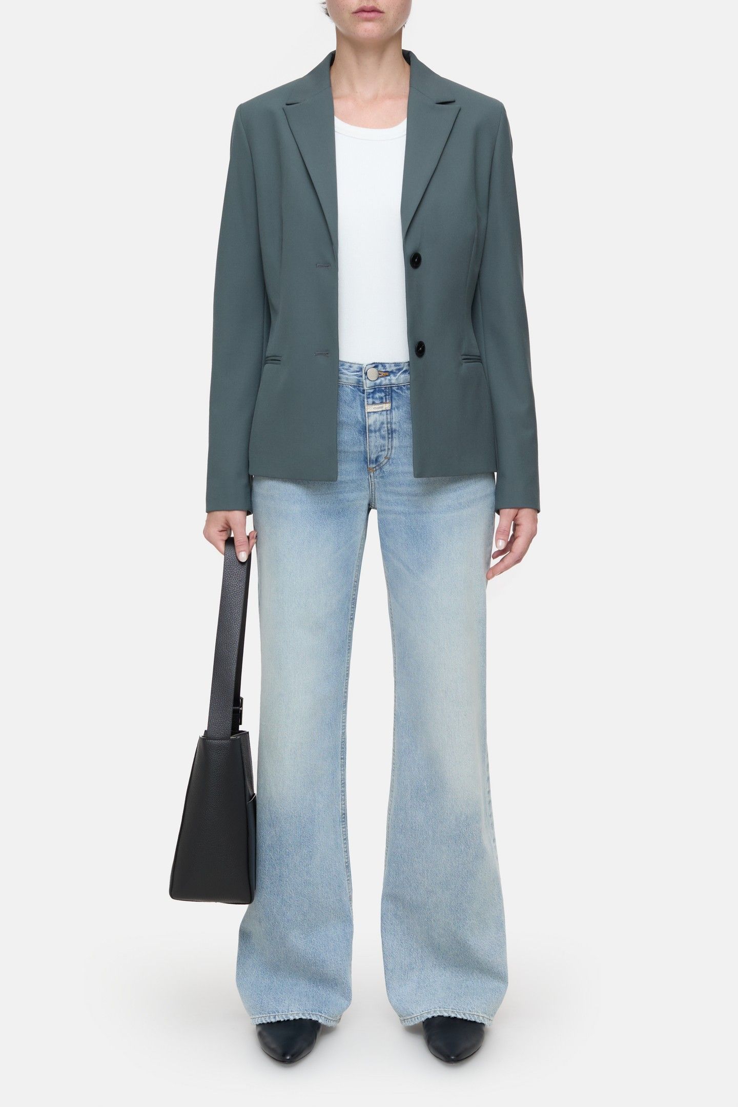FITTED BLAZER PINI GREEN 1