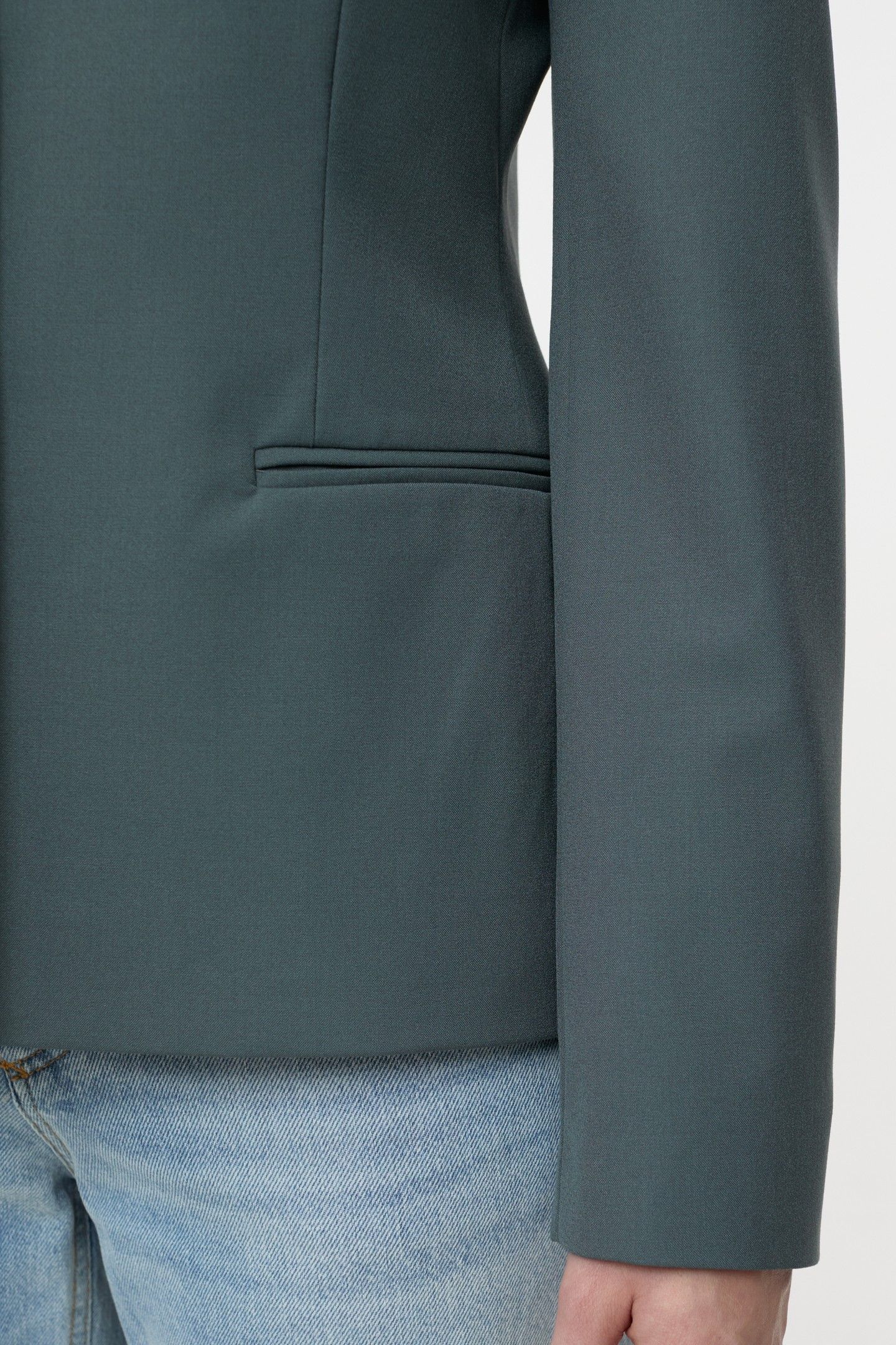 FITTED BLAZER PINI GREEN 5