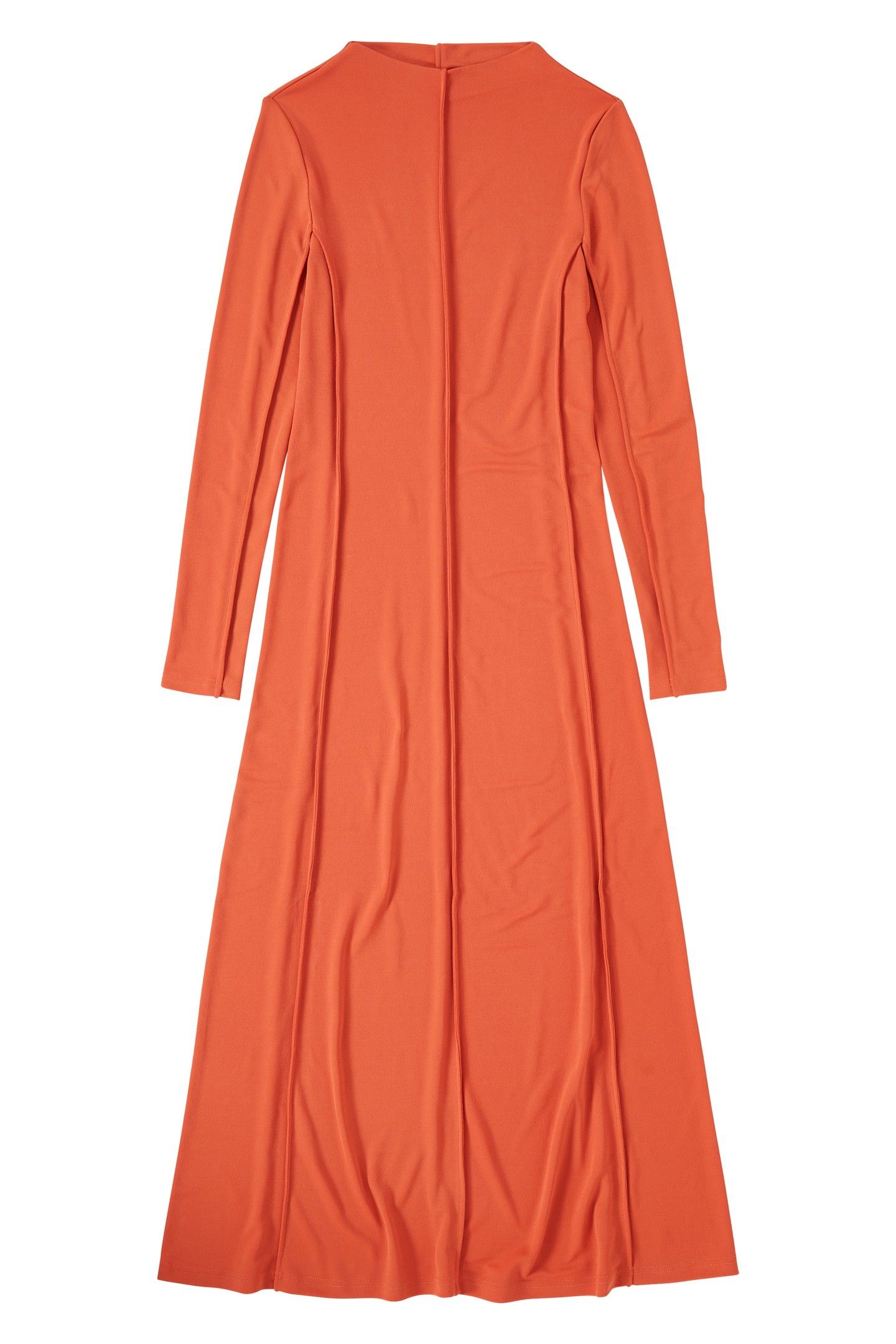JERSEY DRESS APEROL RED 3