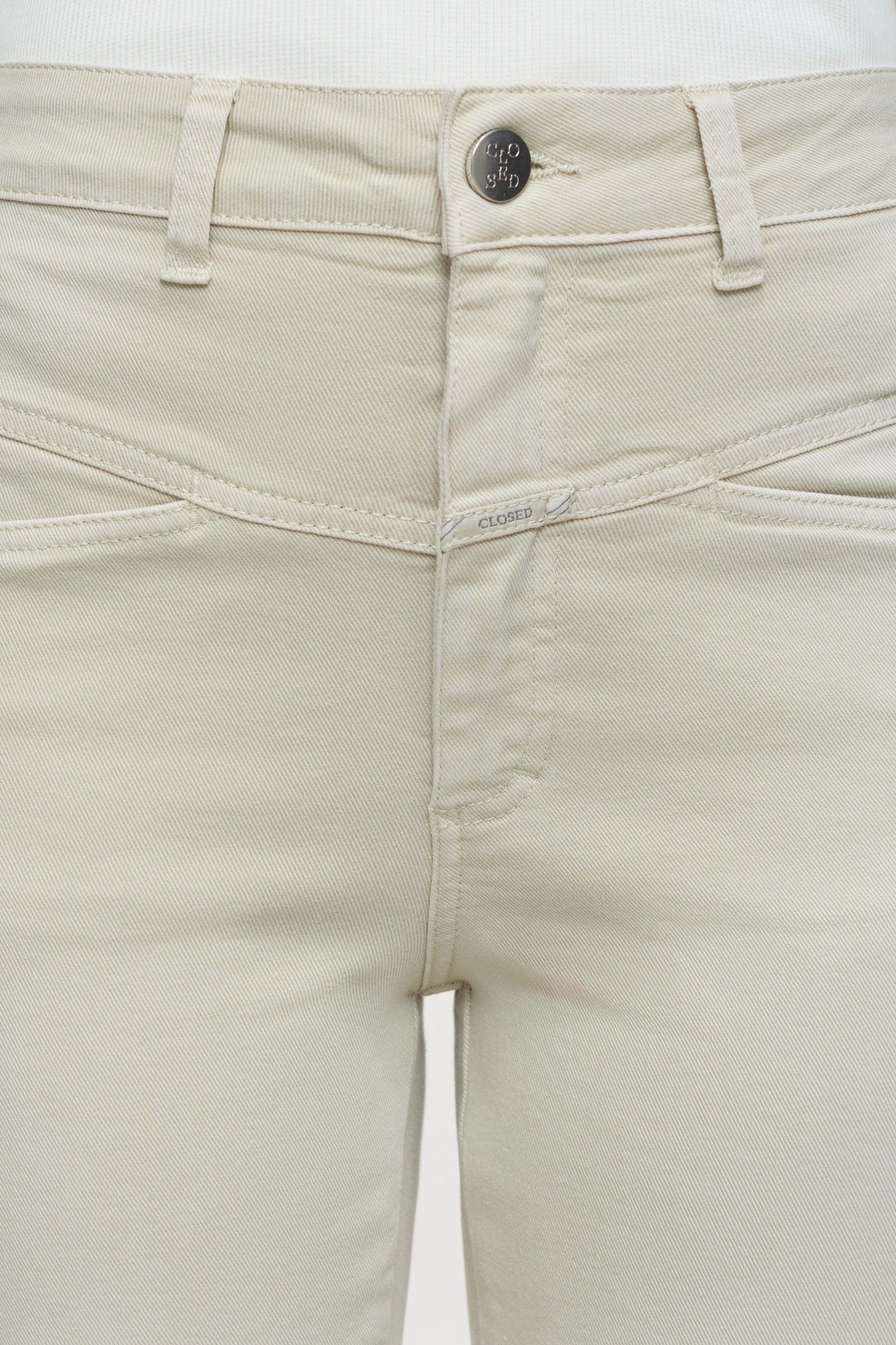 PEDAL PUSHER JEANS SABBIA BEIGE 3