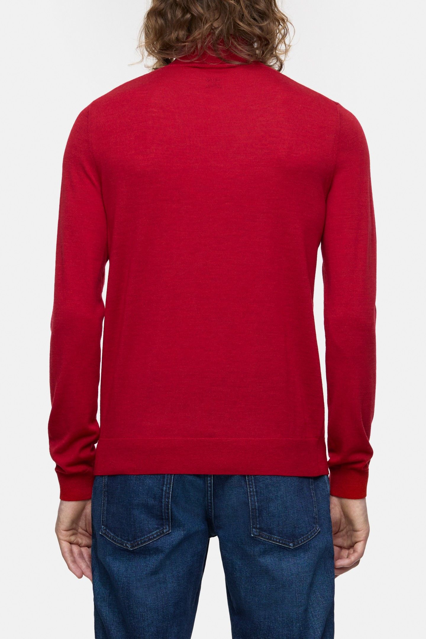 TURTLE-NECK JUMPER KNITS CHILI PEPPER RED 2