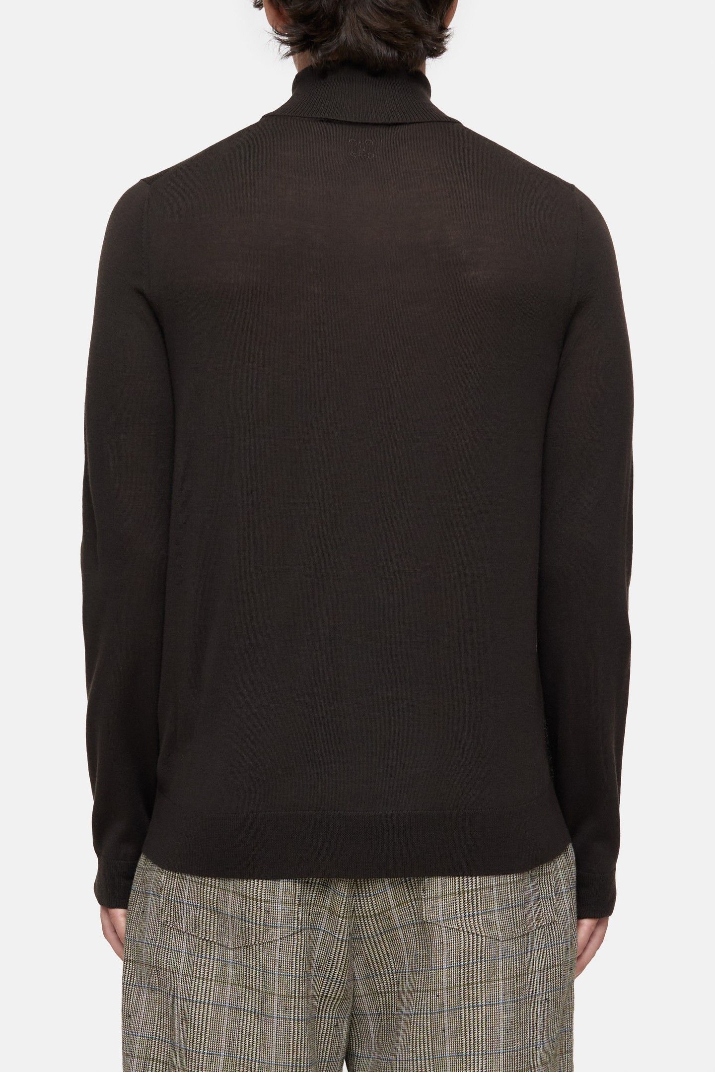 TURTLE-NECK JUMPER KNITS EBONY 2