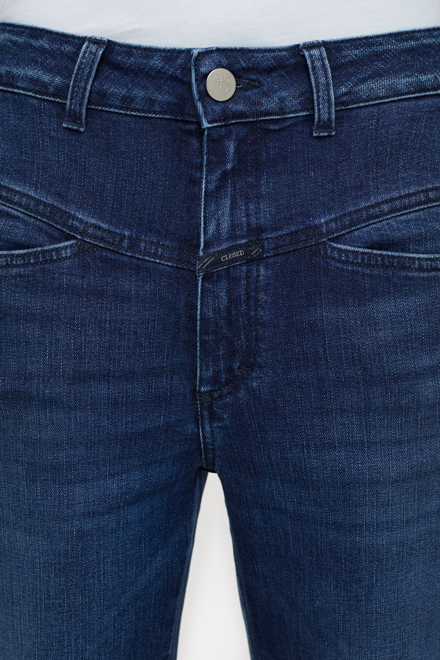 PEDAL PUSHER JEANS DARK BLUE 5