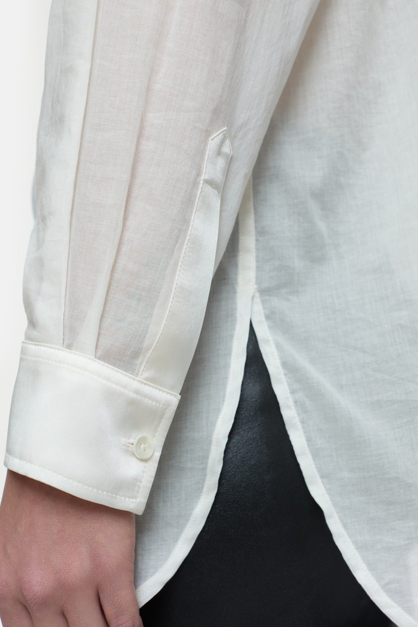 TUXEDO SHIRT & BLOUSES IVORY 4