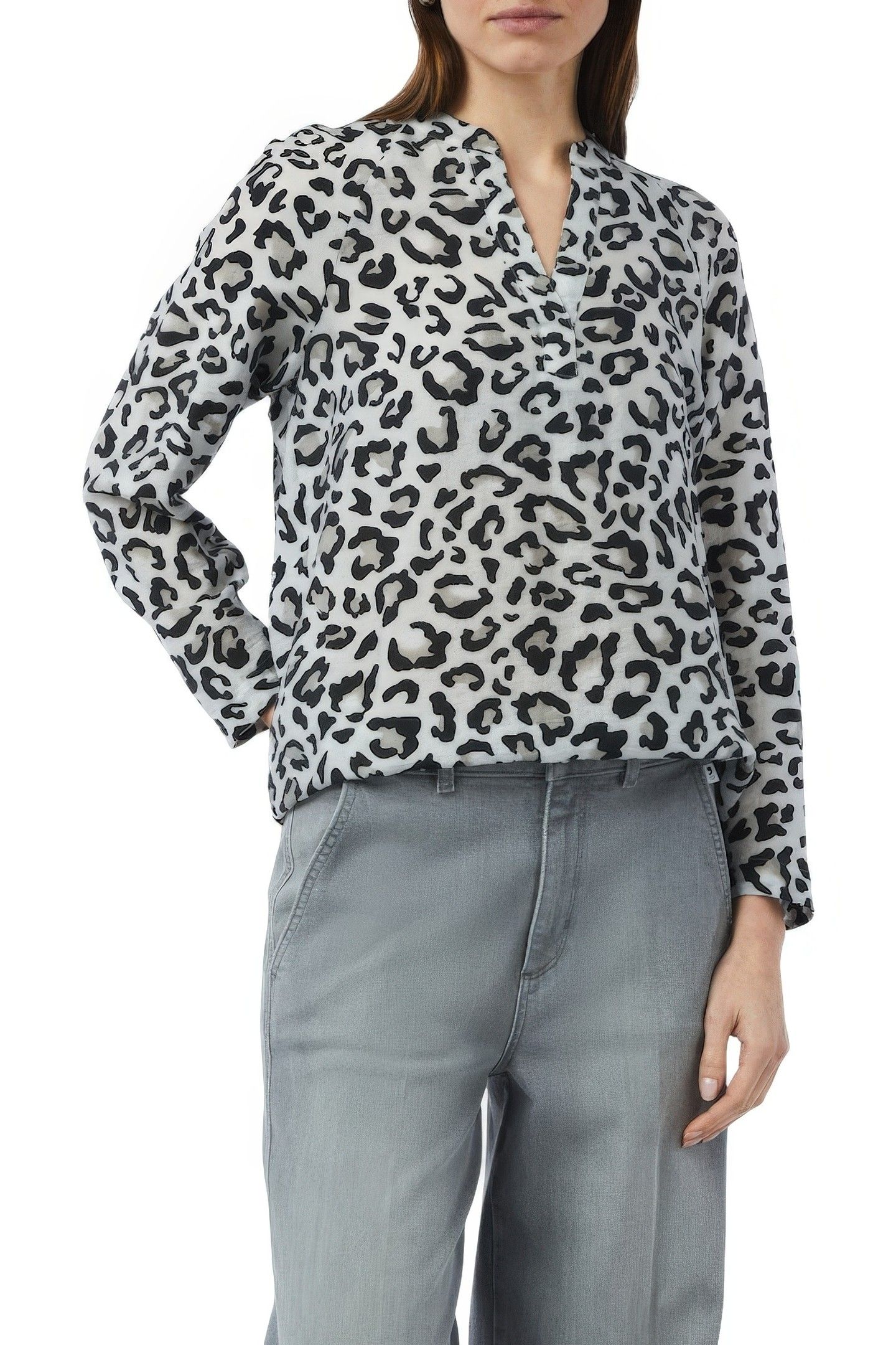 BLOUSE LIGHT GREY 1