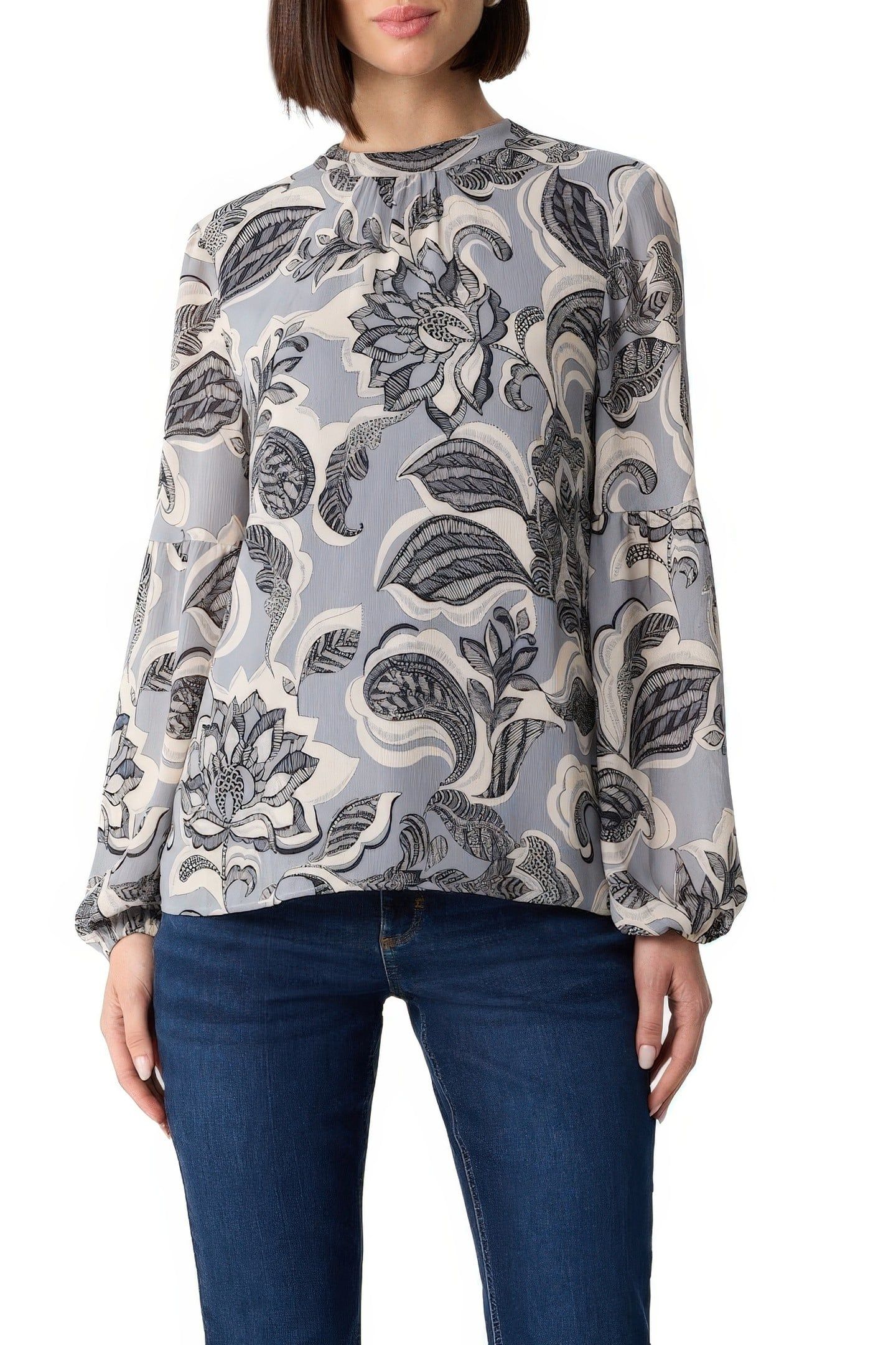 BLUSEN BLUE 1