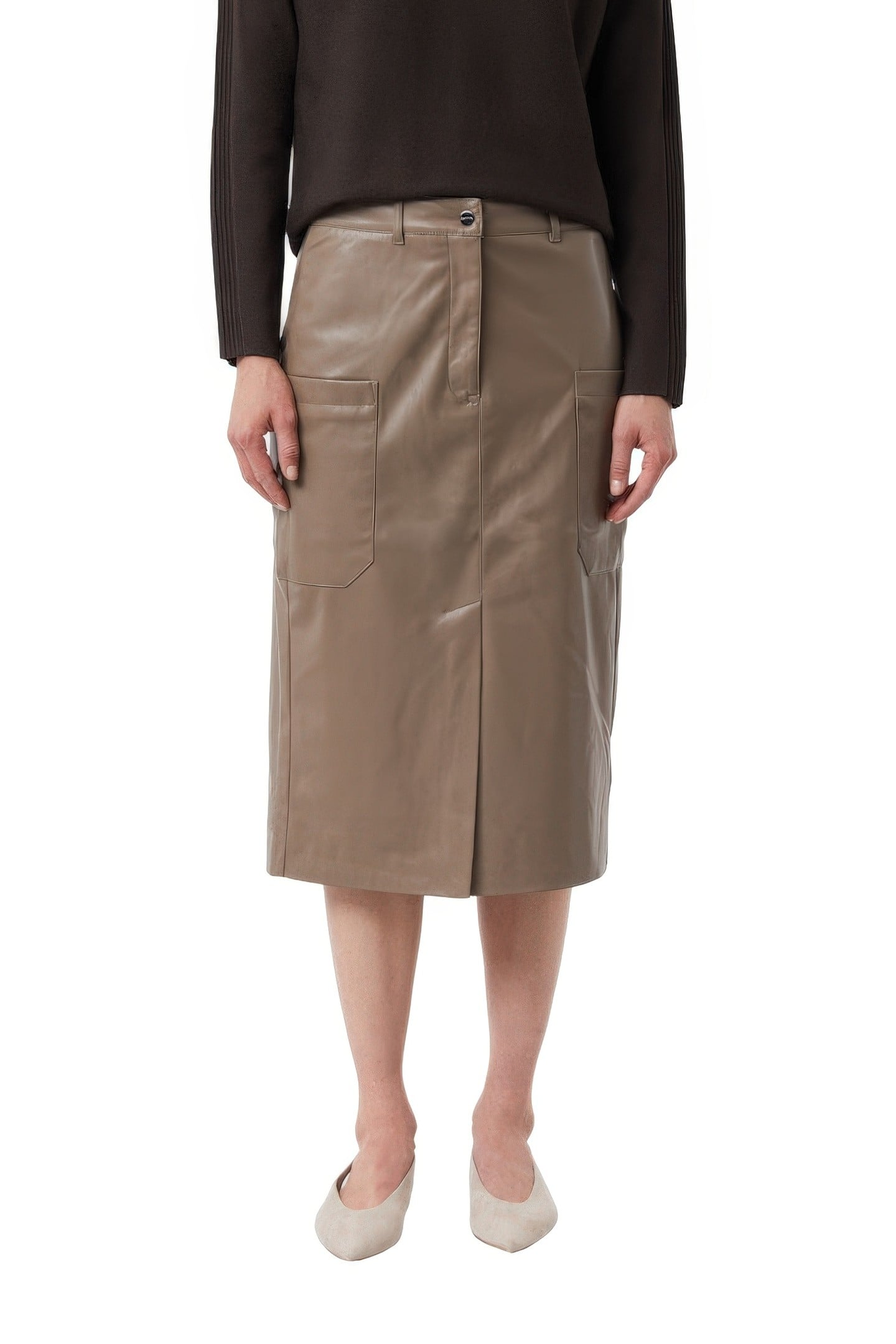 RÖCKE TAUPE PU 1