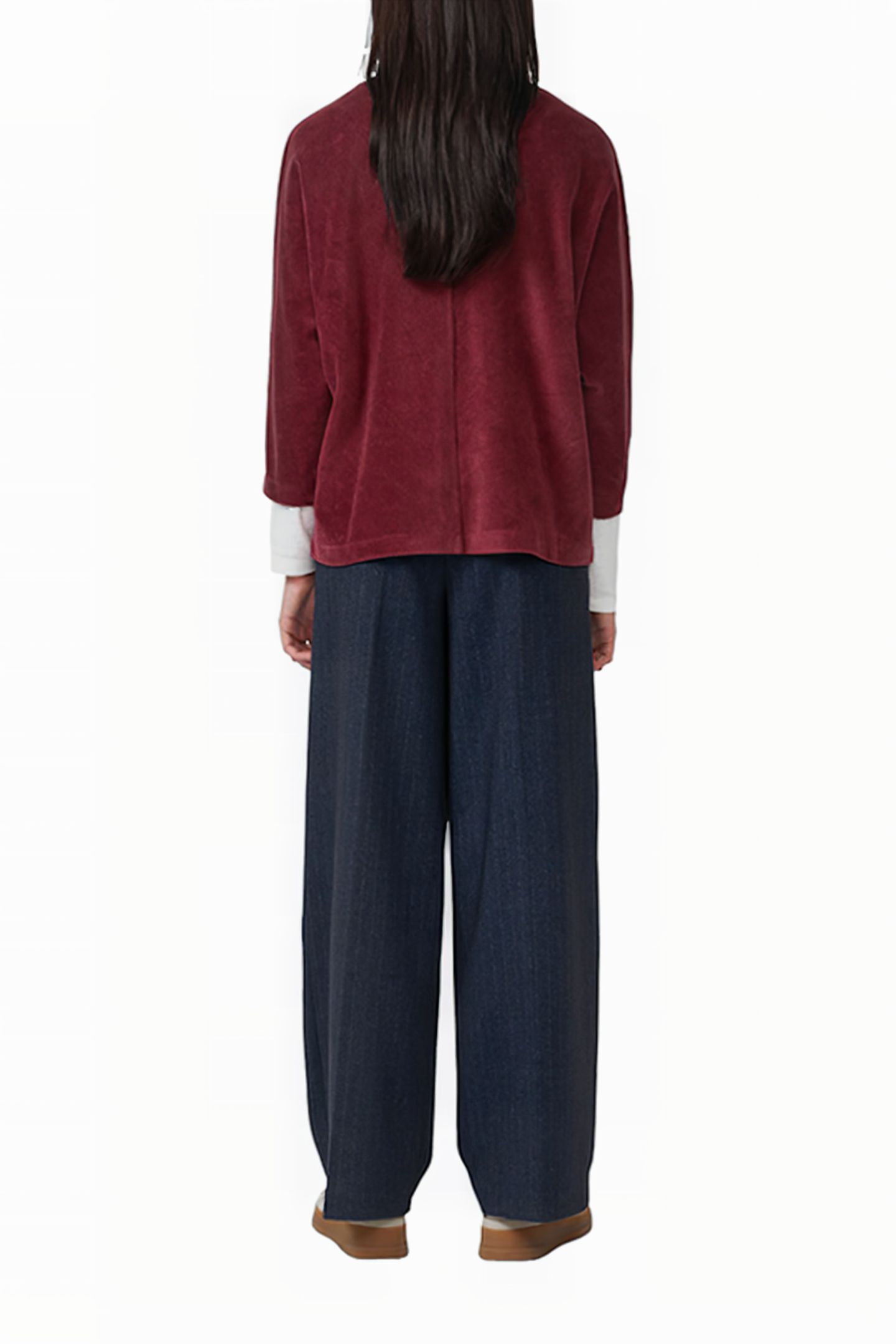 SWEATSHIRTS BURGUNDY 3