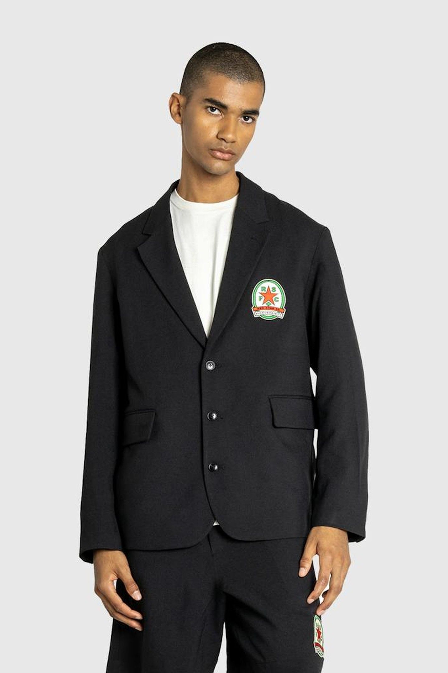 RED STAR X HIGHSNOBIETY – SPORTS COAT BLACK 1