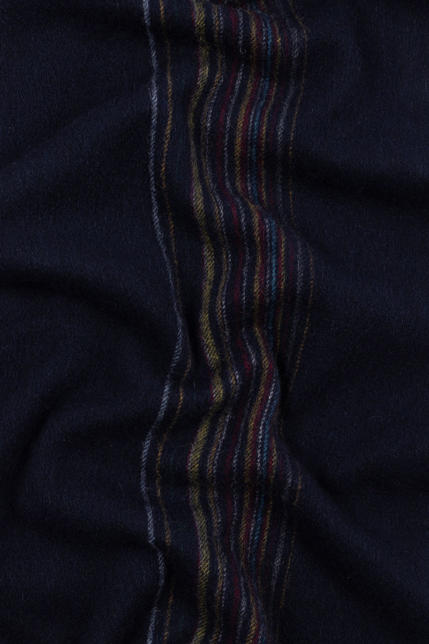 SCARF OFFSET SIGNATURE NAVY 4