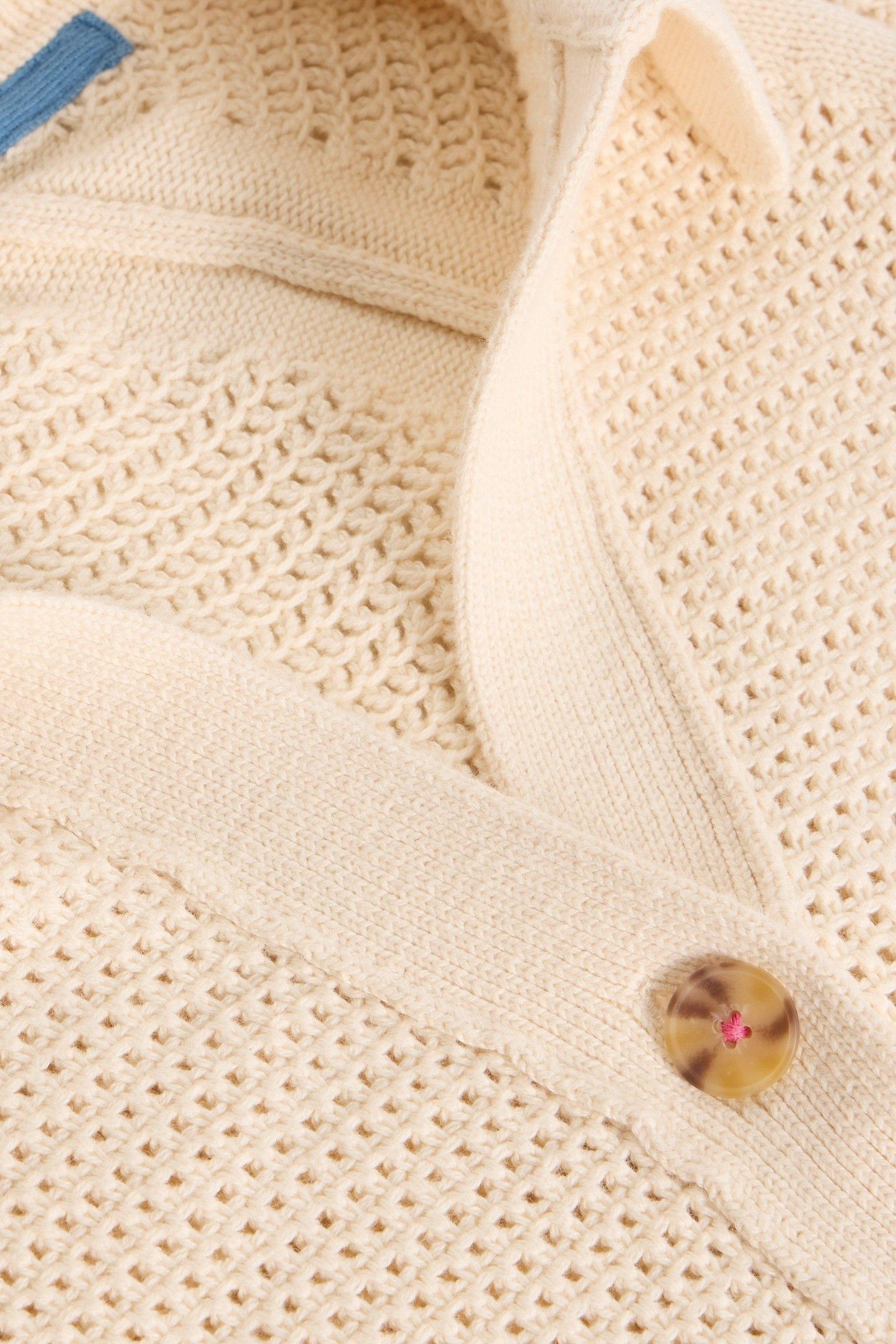 CHATERLY COLLAR CARDI NATURAL WHITE 4
