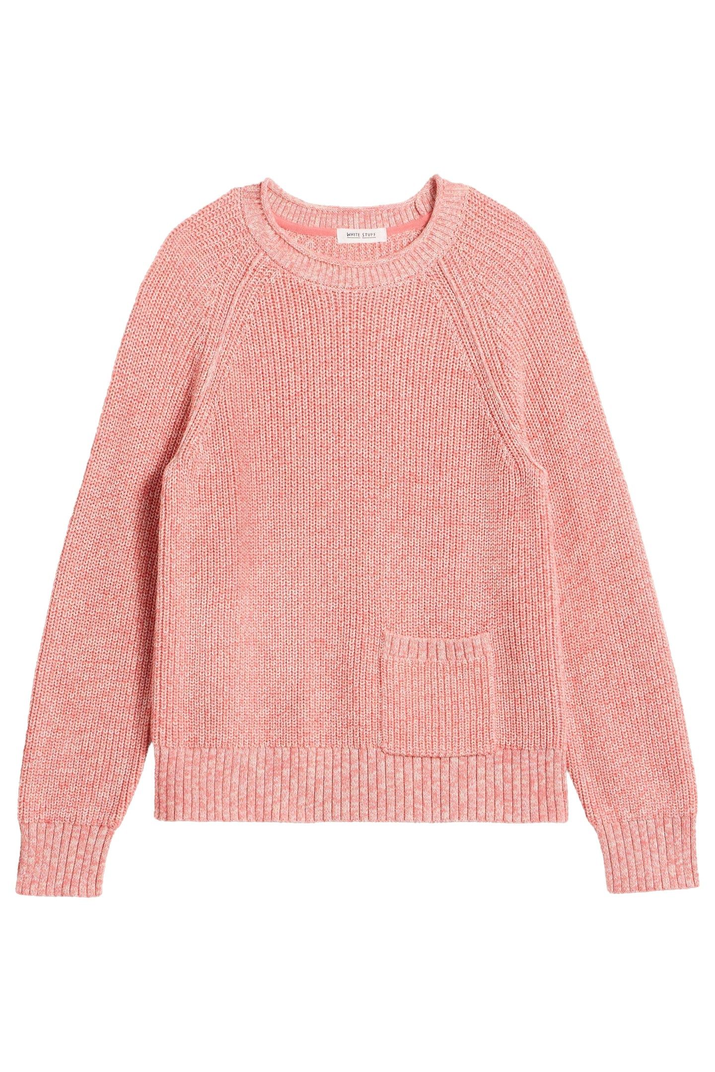 BAILEY COTTON JUMPER MID CORAL 3