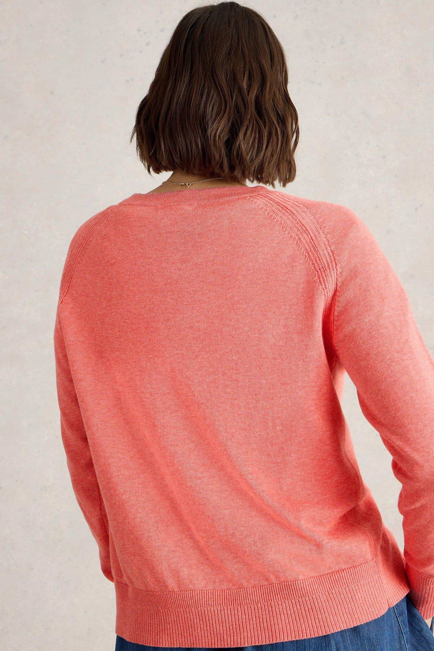 LULU CARDI MID CORAL 2