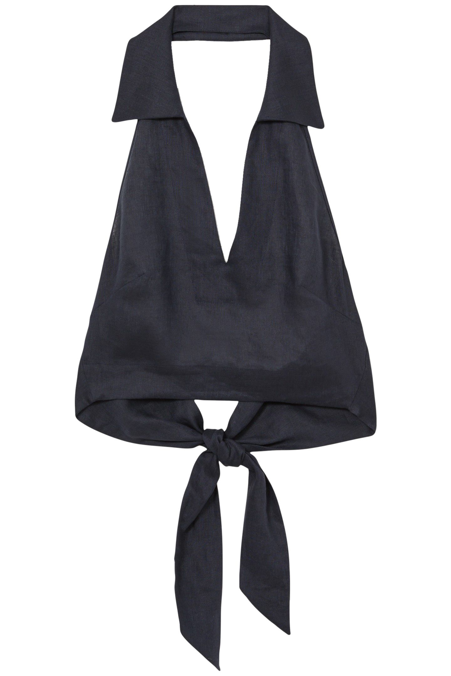 HALTER NECK TOP NAVY 4