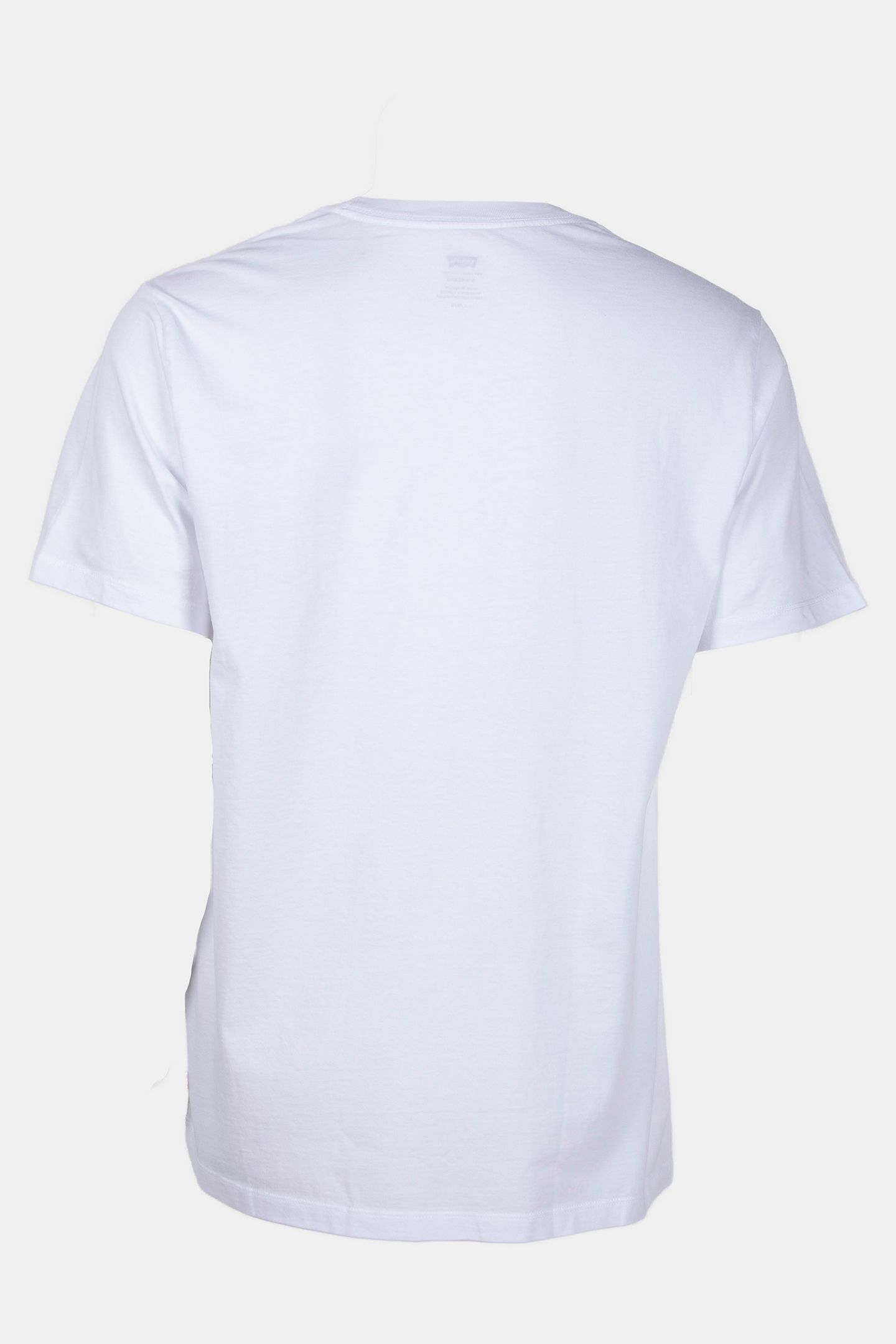 GRAPHIC CREWNECK TEE BLACK LOGO WHITE BODY 4