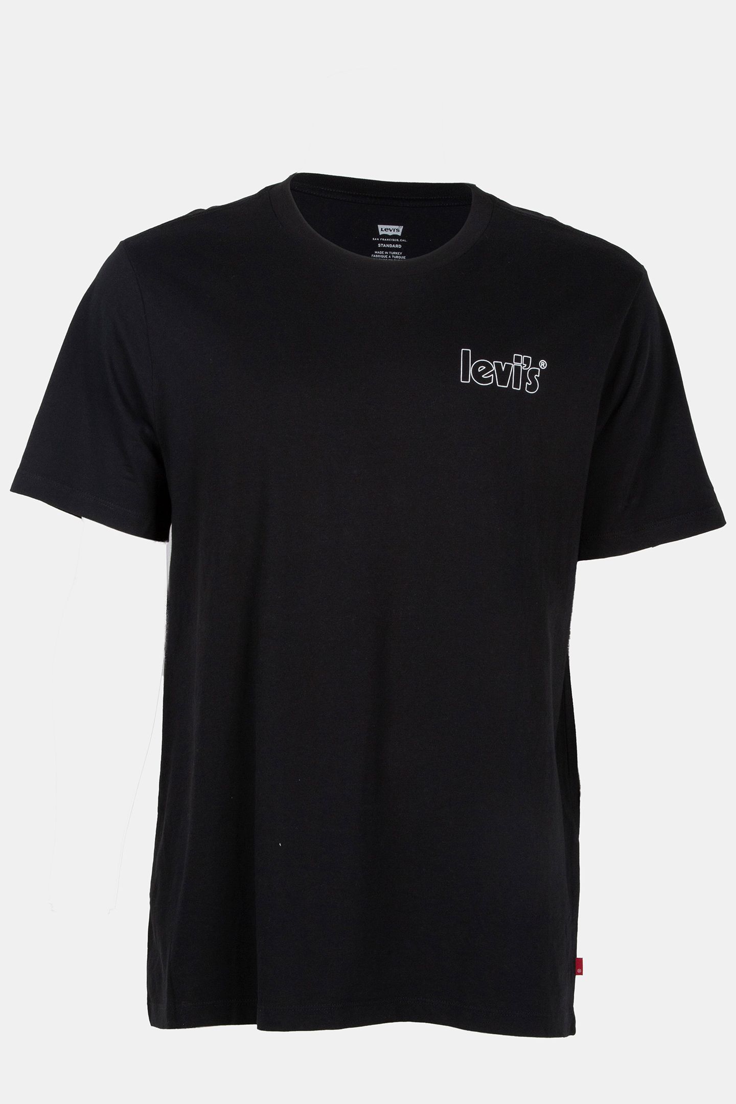 GRAPHIC CREWNECK TEE POSTER LOGO BLACK 6