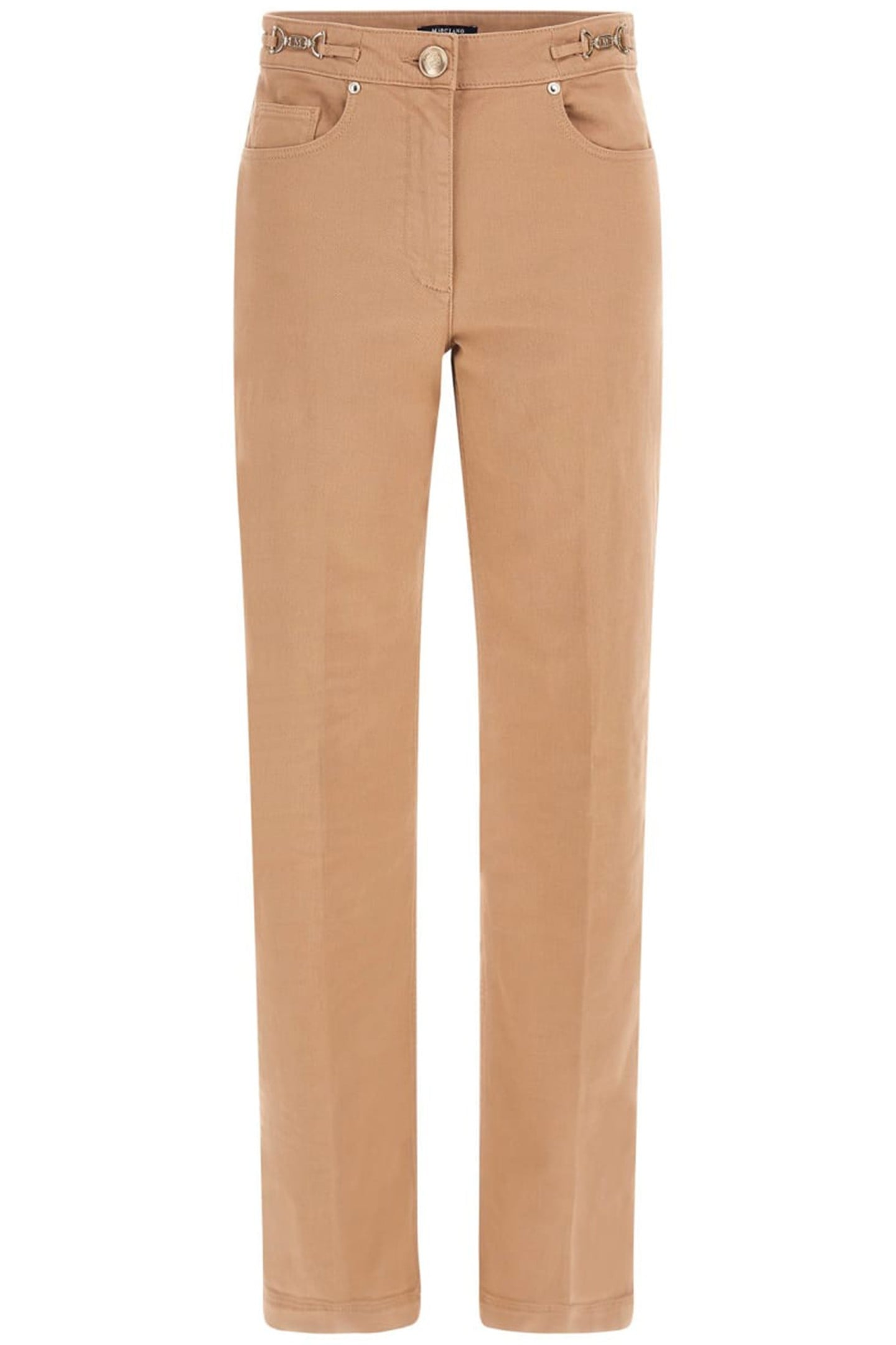 MARCIANO BY GUESS SOFIA STRAIGHT DENIM PANT HERB TAN MULTI 1