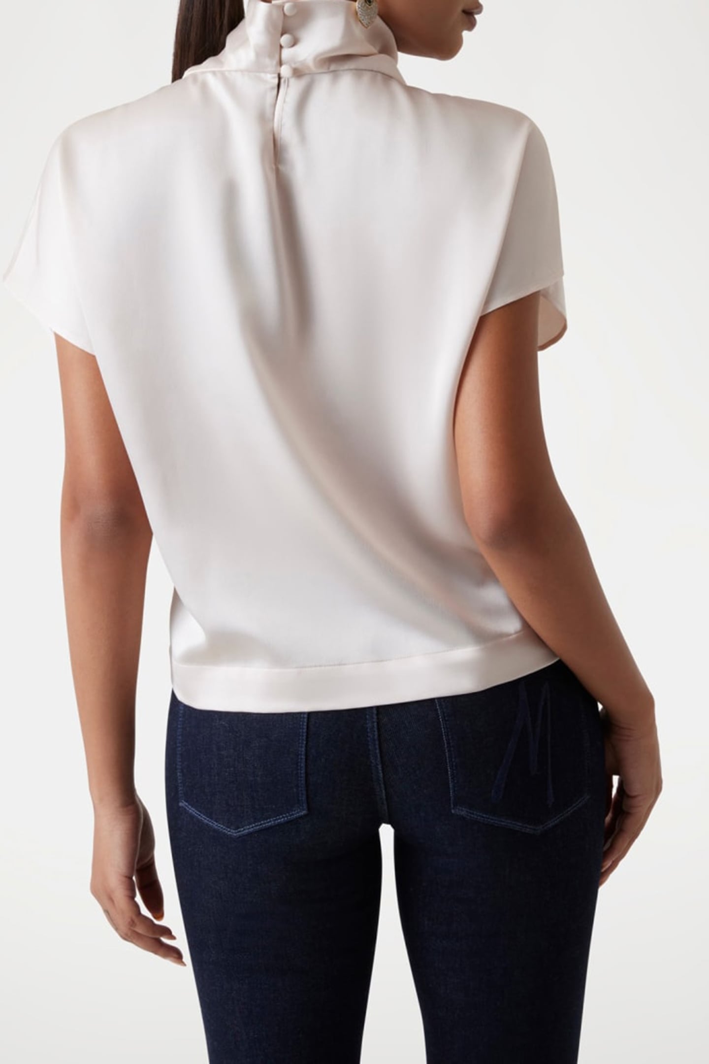 MARCIANO BY GUESS MAGGIE SL TOP WHITE DENEUVE 3